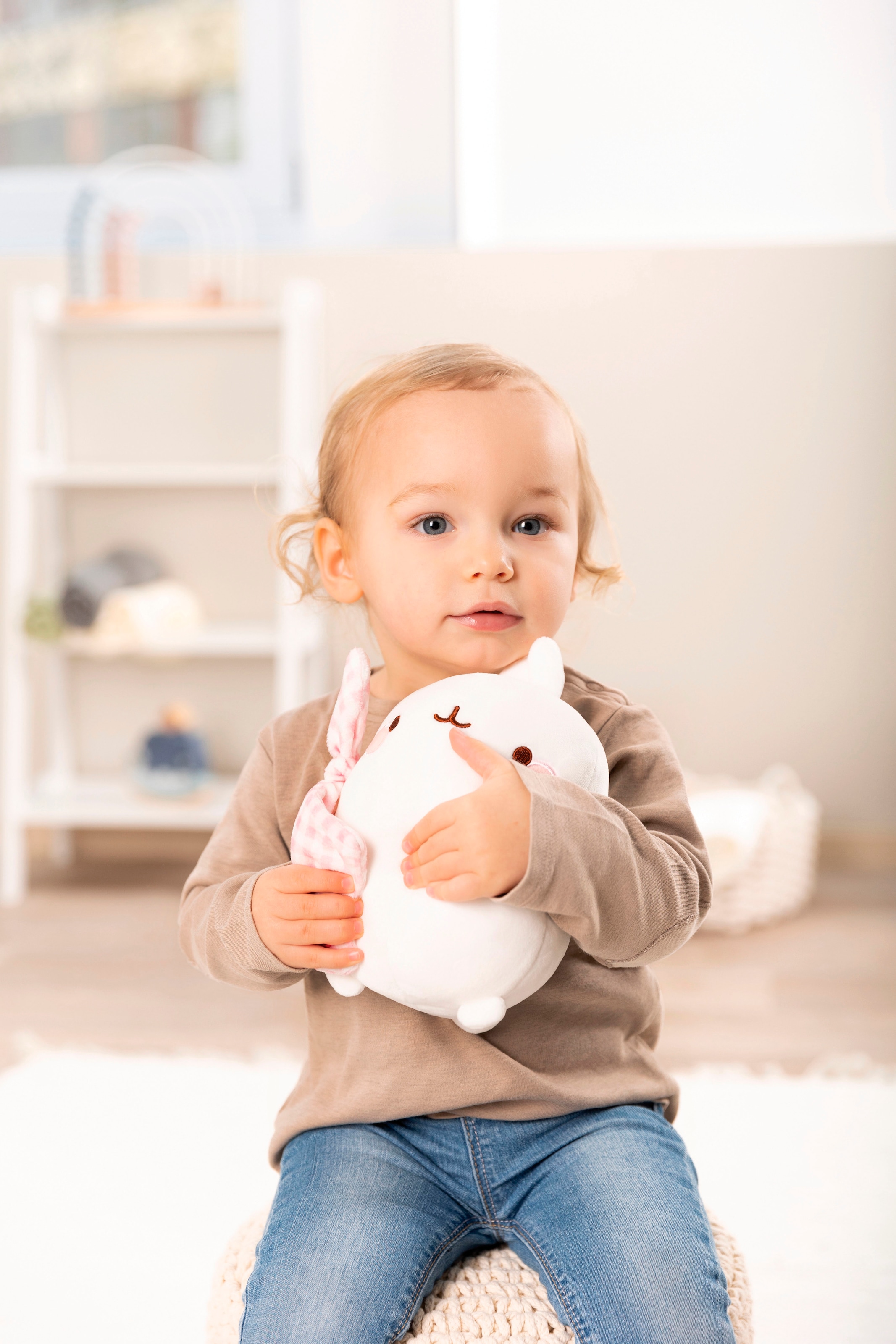 Nici Kuscheltier »Molang mit Schmusetuch, 20cm«