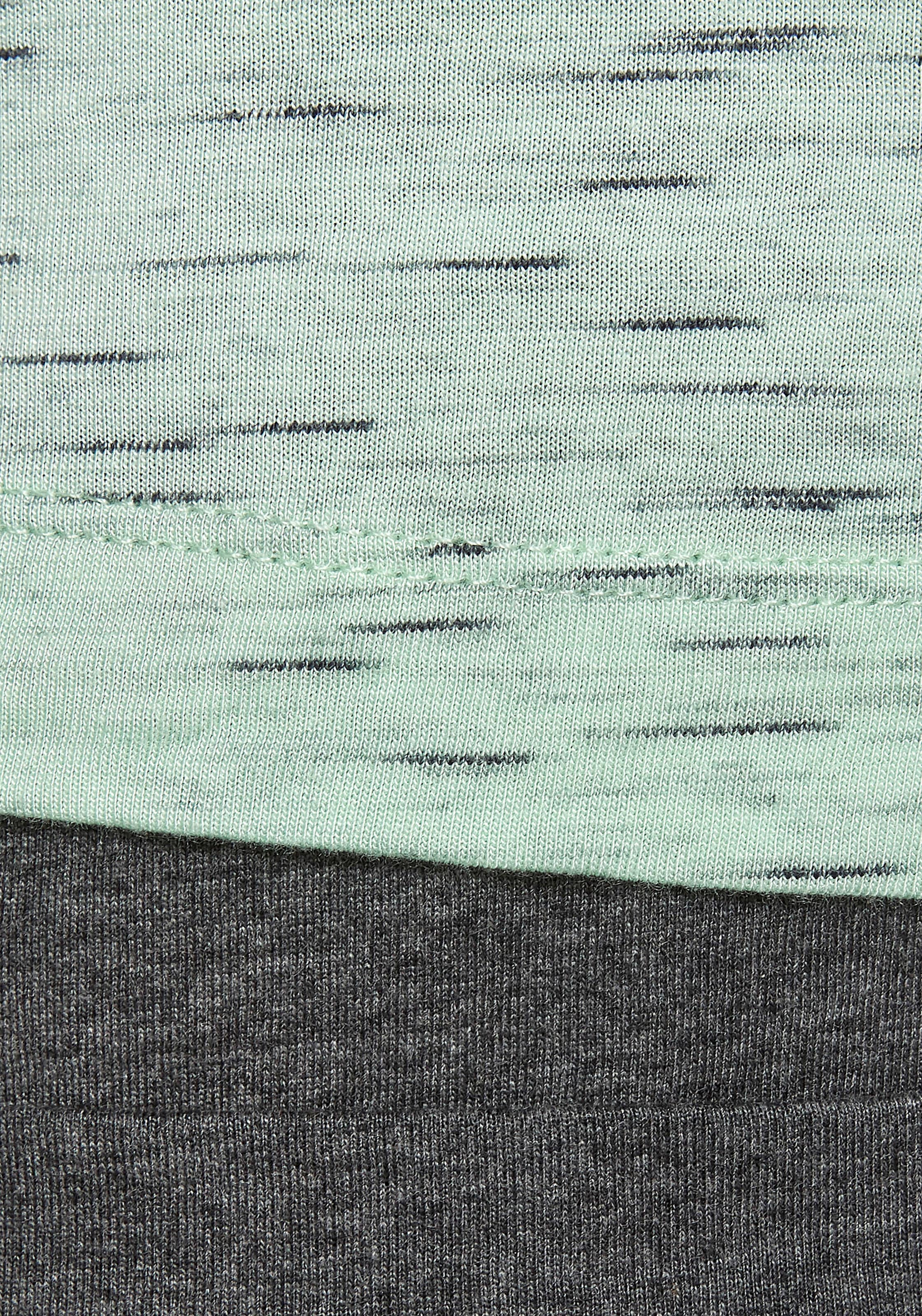 Vivance Dreams Pyjama 2 tlg. mit schönem Melangeeffekt