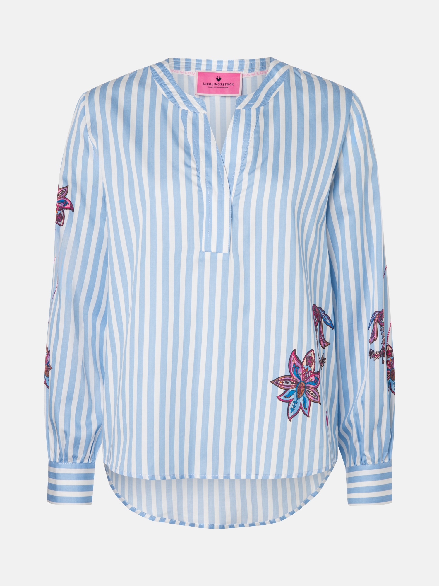 Lieblingsstück Schlupfbluse »KalilaL« mit floralen Details
