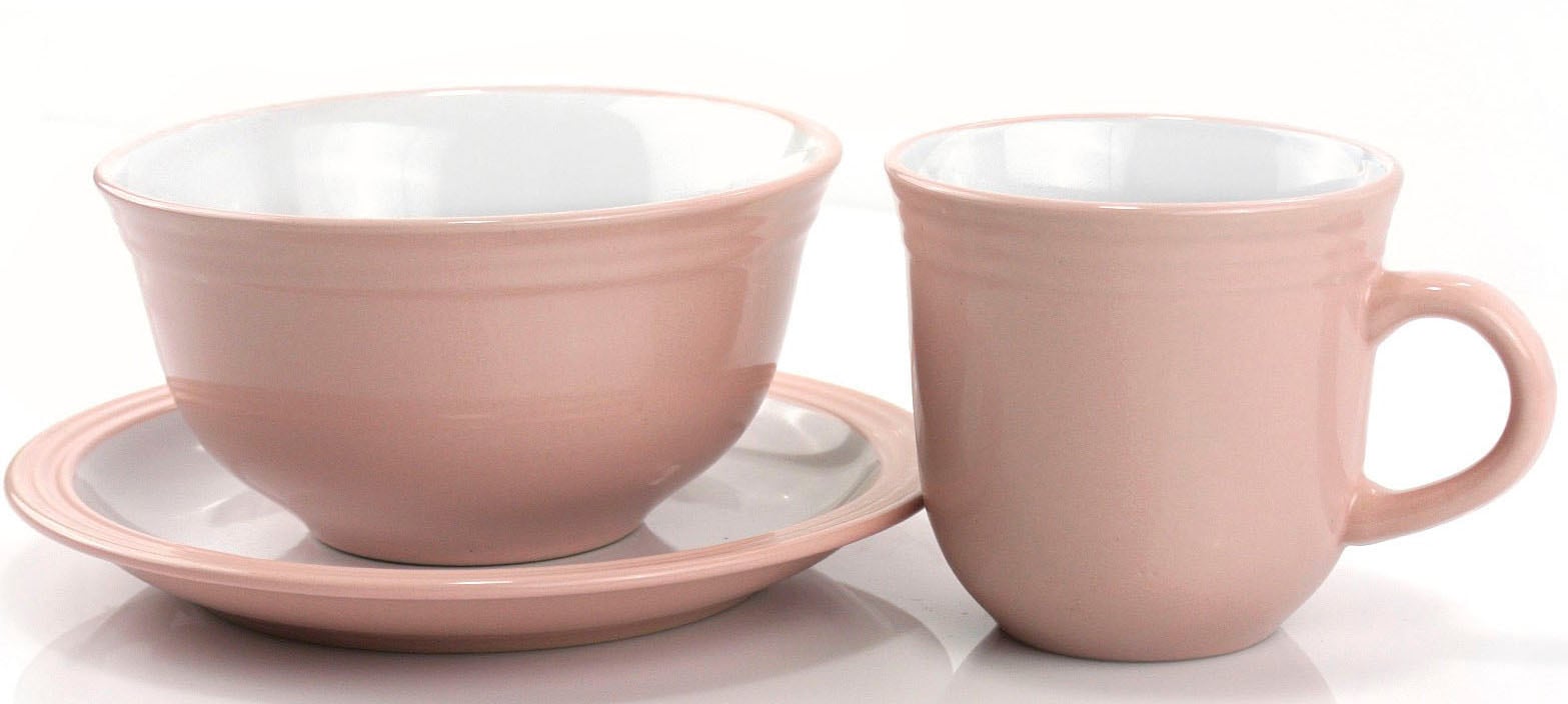 Retsch Arzberg Kombiservice »Geschirr-Set, Service CAMDEN« rustikaler Landhaus-Charm, 16 Teile, für 4 Personen