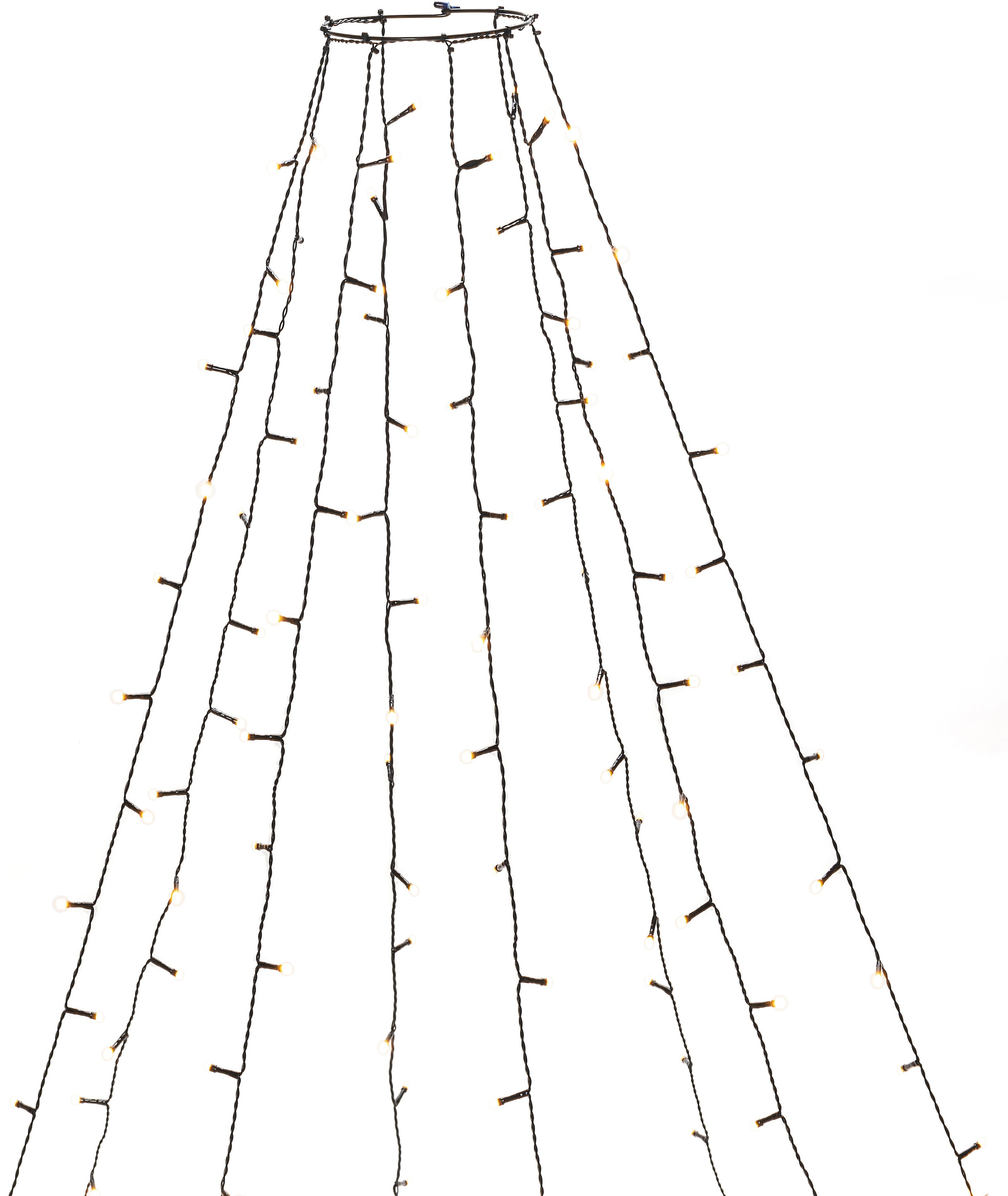 KONSTSMIDE LED-Baummantel aussen, online 11, 8 bernsteinfb. Christbaumschmuck«, Ring à Dioden, Ø »Weihnachtsdeko 30 vormontiert gefrostet, kaufen Stränge