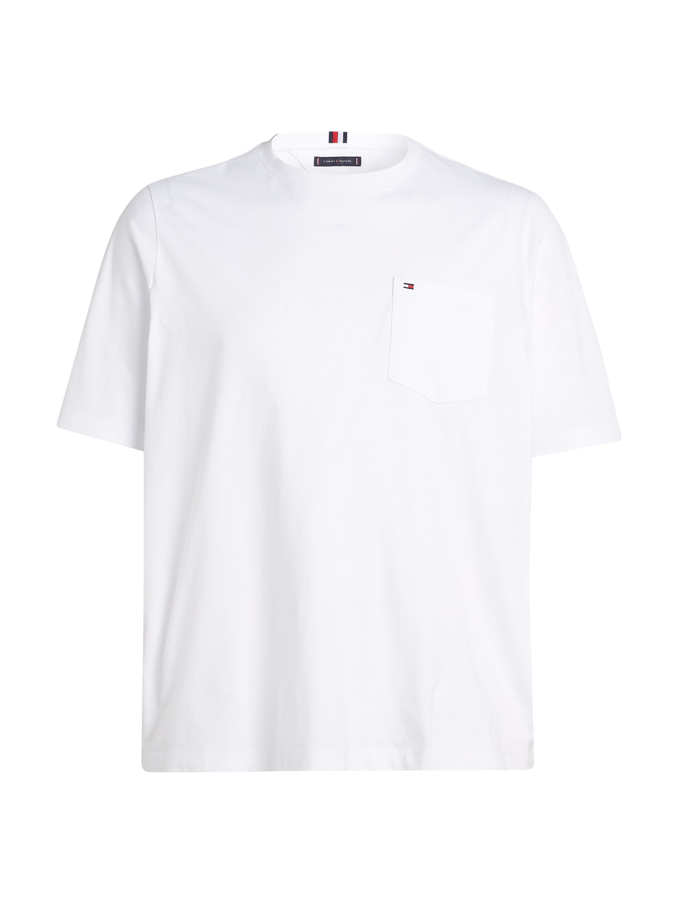 Tommy Hilfiger Big & Tall T-Shirt »BT-POCKET TEE-B«, Große Größen mit Brusttasche