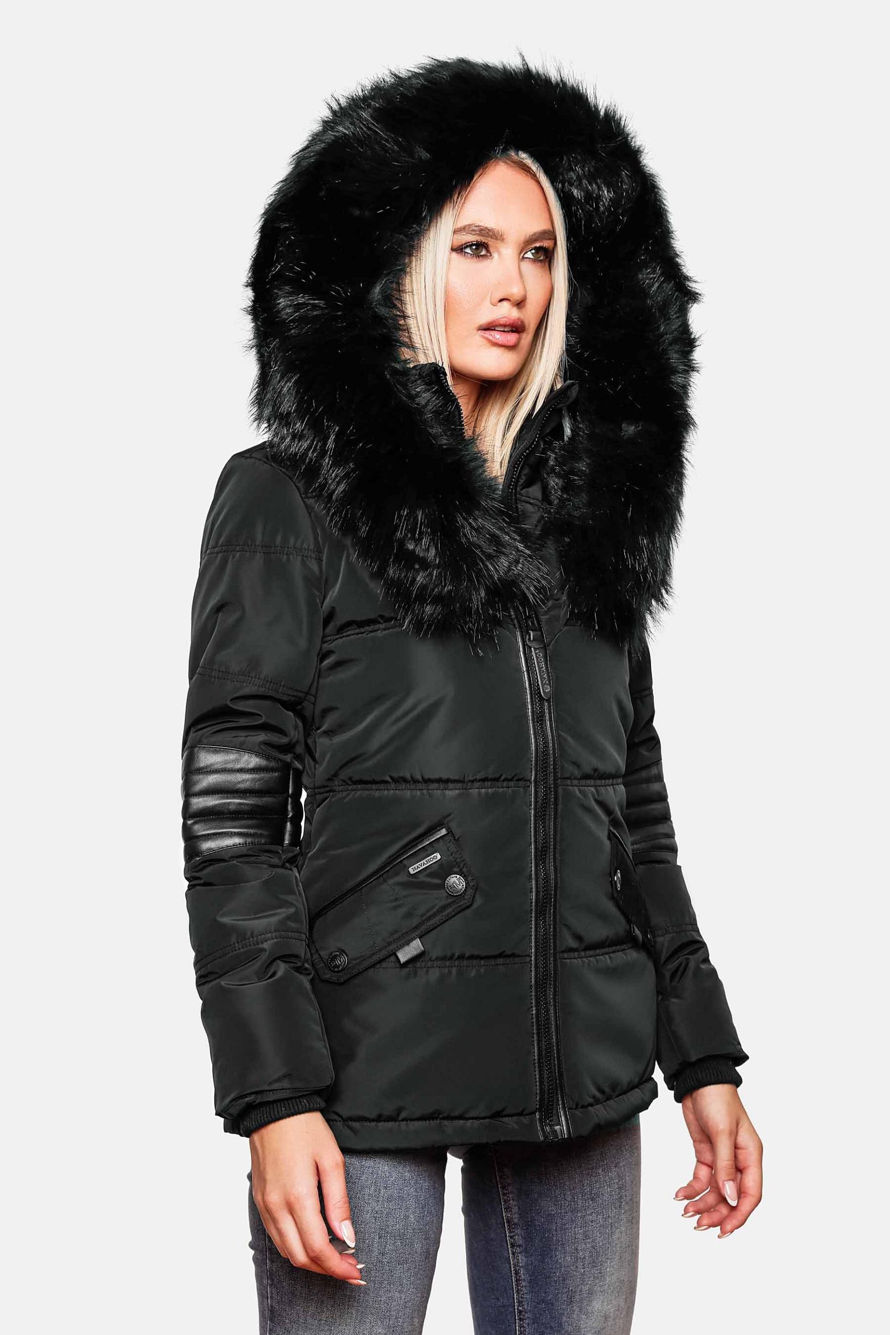 Navahoo Winterjacke »Winterjacke Nirvana«, mit Kapuze