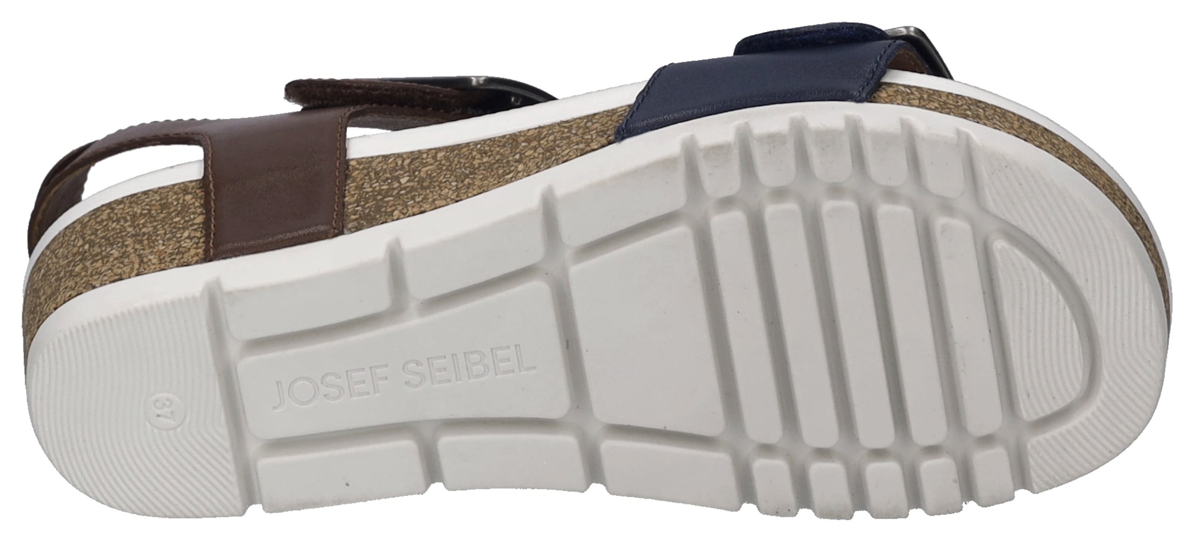 Josef Seibel Sandale »Quinn 02«, Plateausandale, Keilsandalette, Klettschuh mit Schnallen