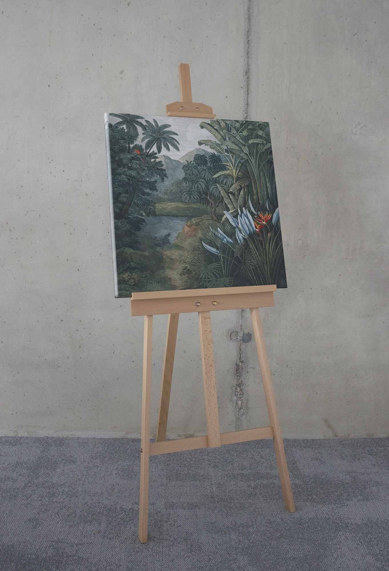 Komar Leinwandbild »Exotic Empire - Größe 60 x 60 cm«, Natur, (1 St.), Keilrahmenbild mi Echtholzrahmen