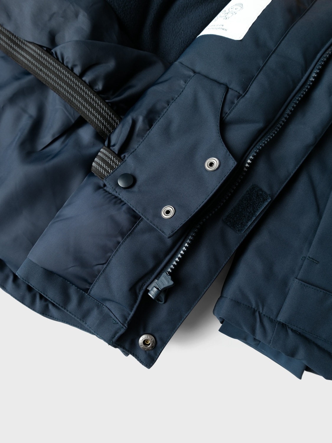 Name It Skijacke »NKMSNOW10 SKI JACKET SOLID FO NOOS«, mit Kapuze