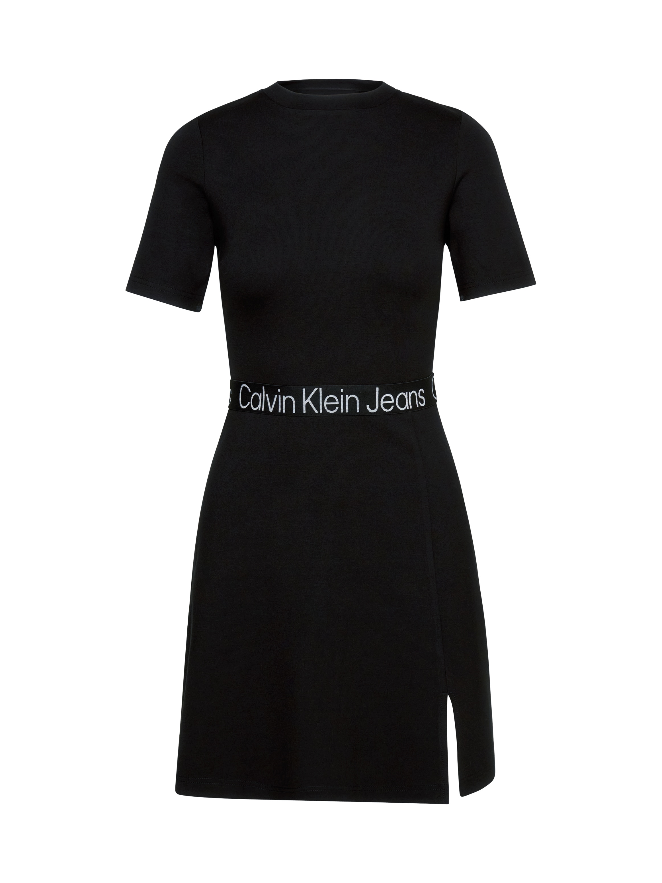 Calvin Klein Jeans Skaterkleid »TAPE MILANO SHORT SLEEVE DRESS«, mit Logoschriftzug