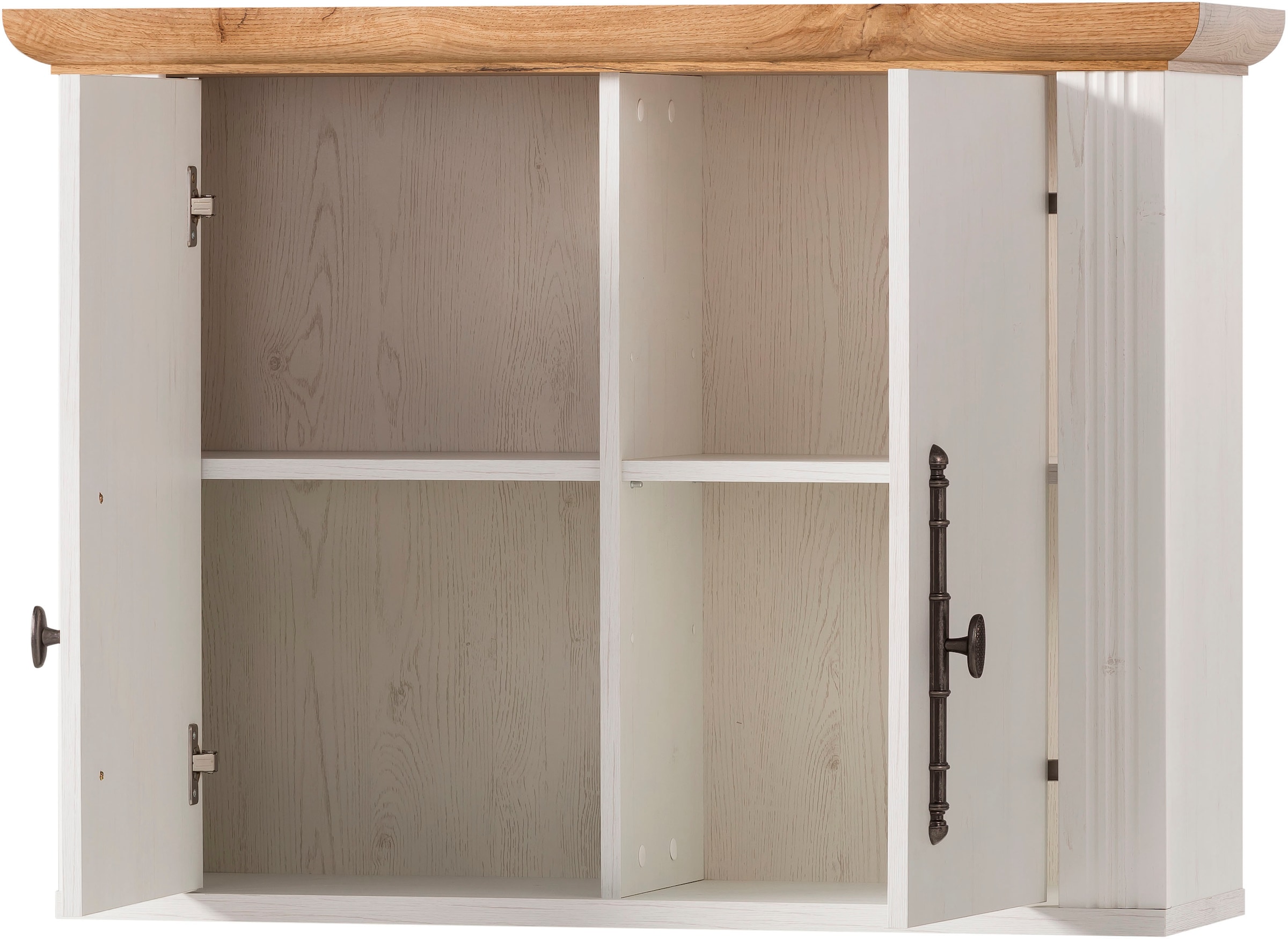 KOCHSTATION Hängeschrank »Westminster«, im romantischen Landhausstil, Breite 96 cm