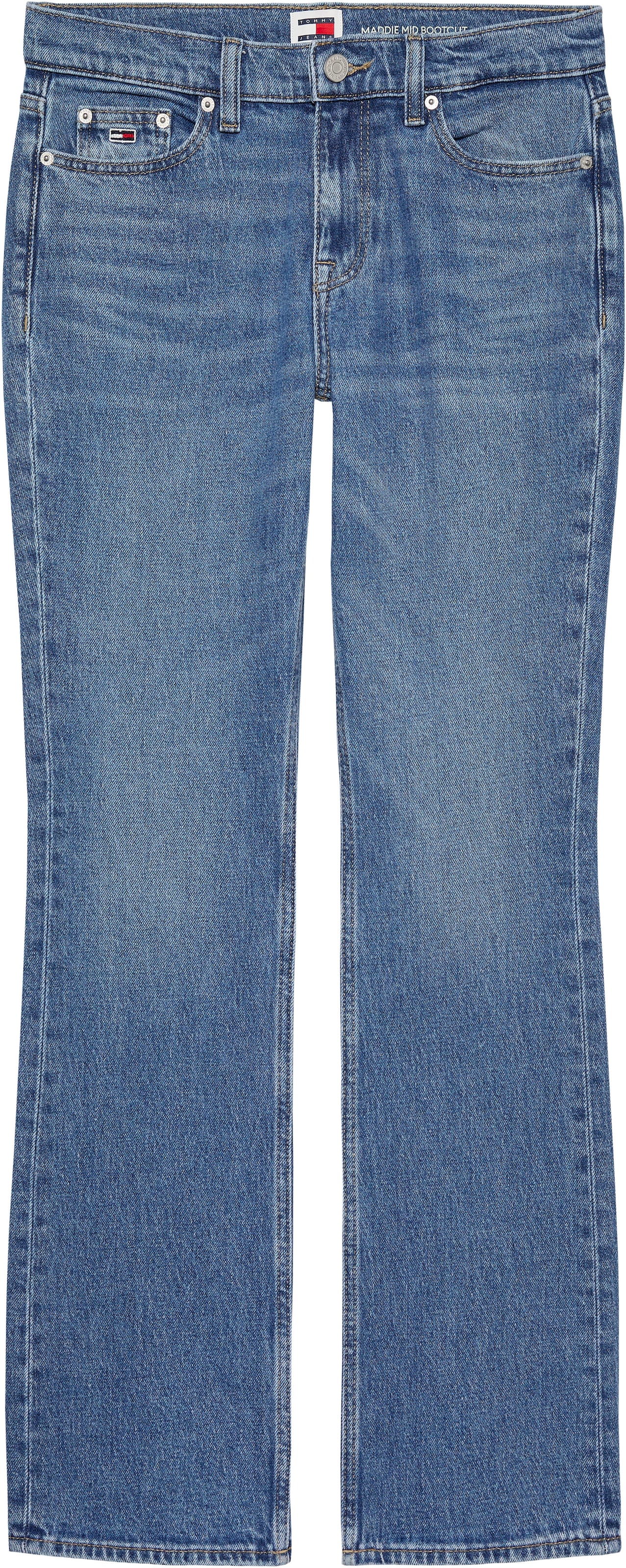 Tommy Jeans Bootcut-Jeans »MADDIE MD BC DH5161«, mit Logo-Badge und Stickereien