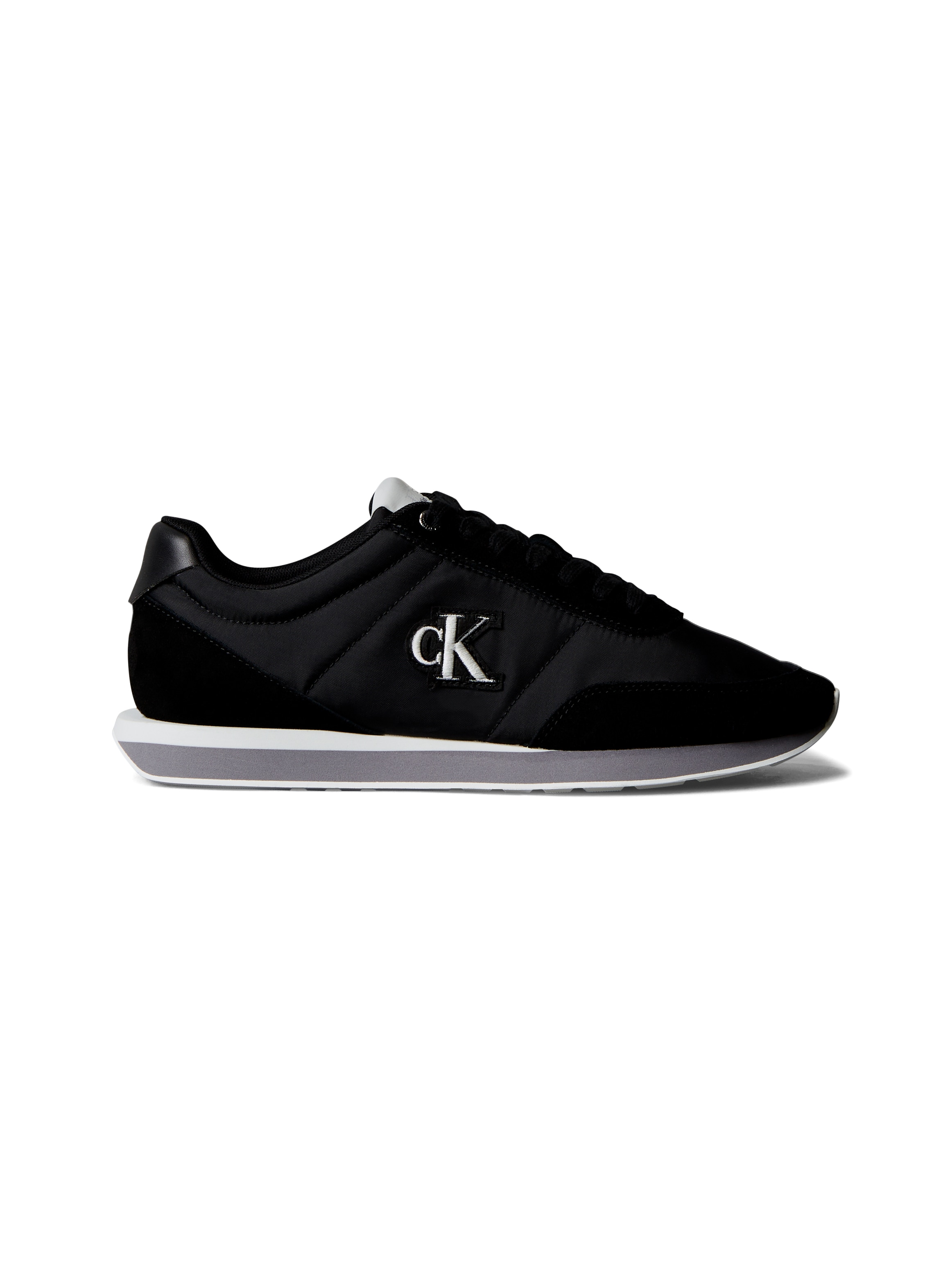 Calvin Klein Jeans Sneaker »RETRO RUNNER ESS MIX MAT«  Freizeitschuh, Halbschuh, Schnürschuh mit Logo-Emblem
