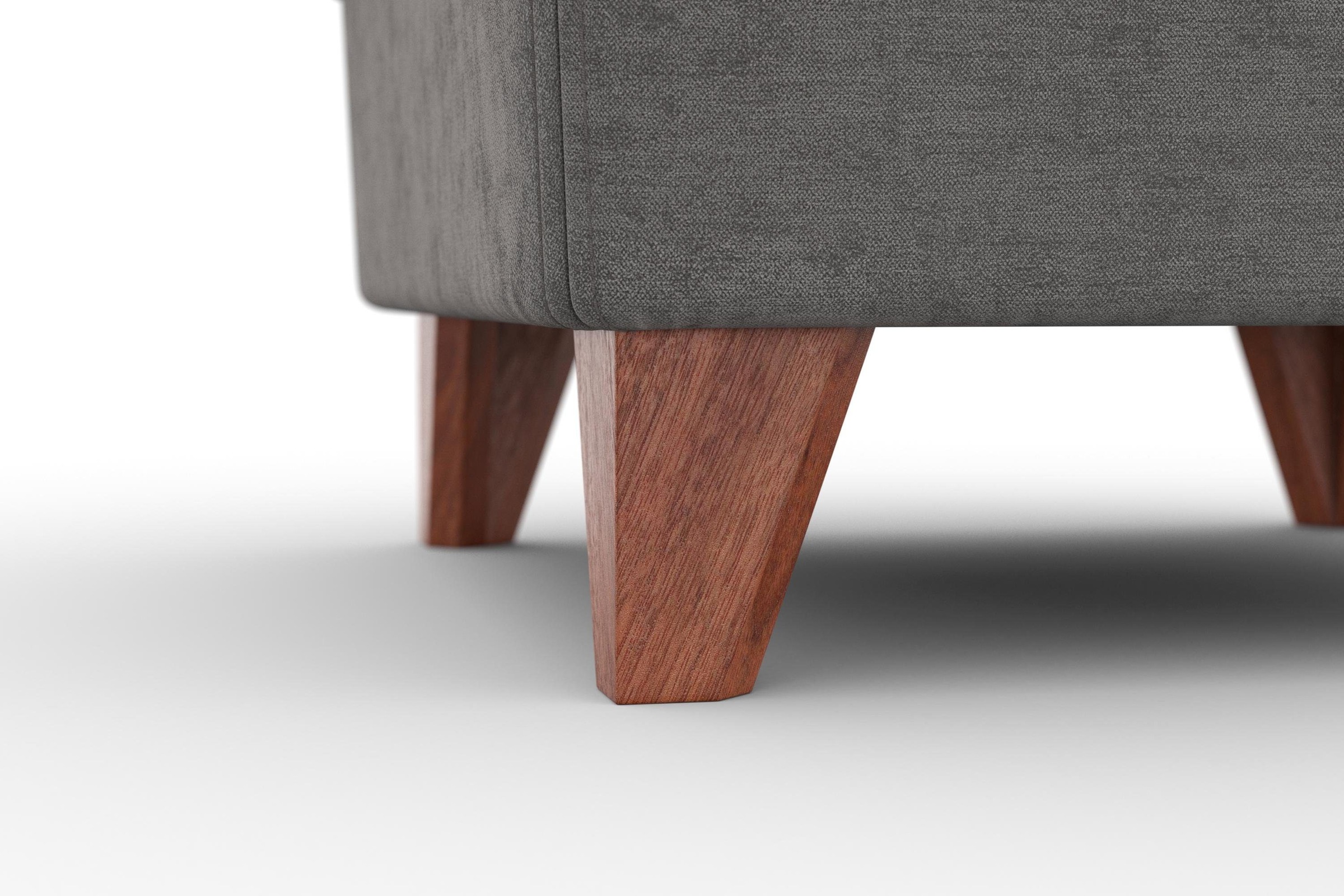 machalke® Hocker »amadeo«, mit wengefarbenen Beinen