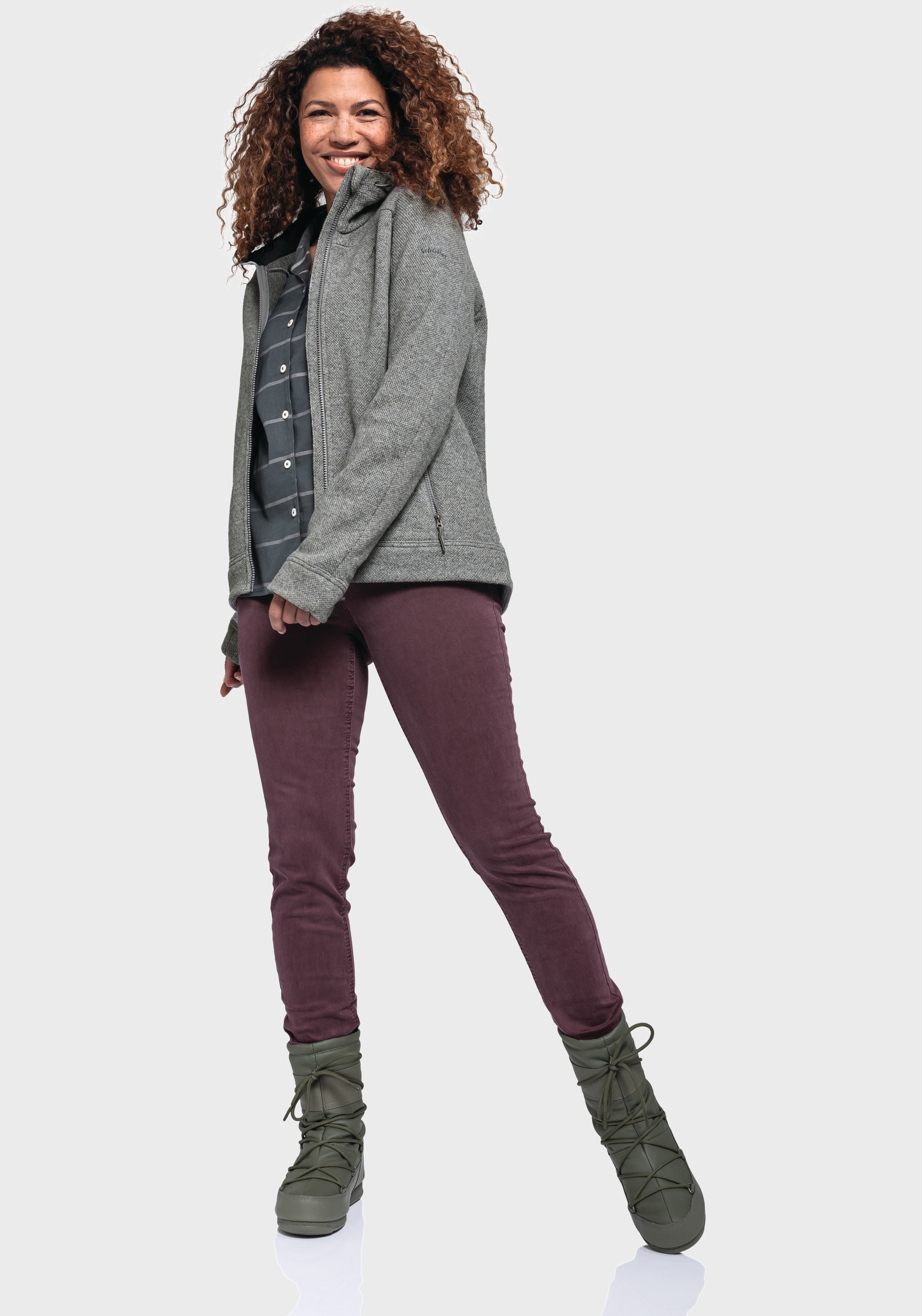 Schöffel Fleecejacke »Fleece Hoody Lakefield L«, mit Kapuze