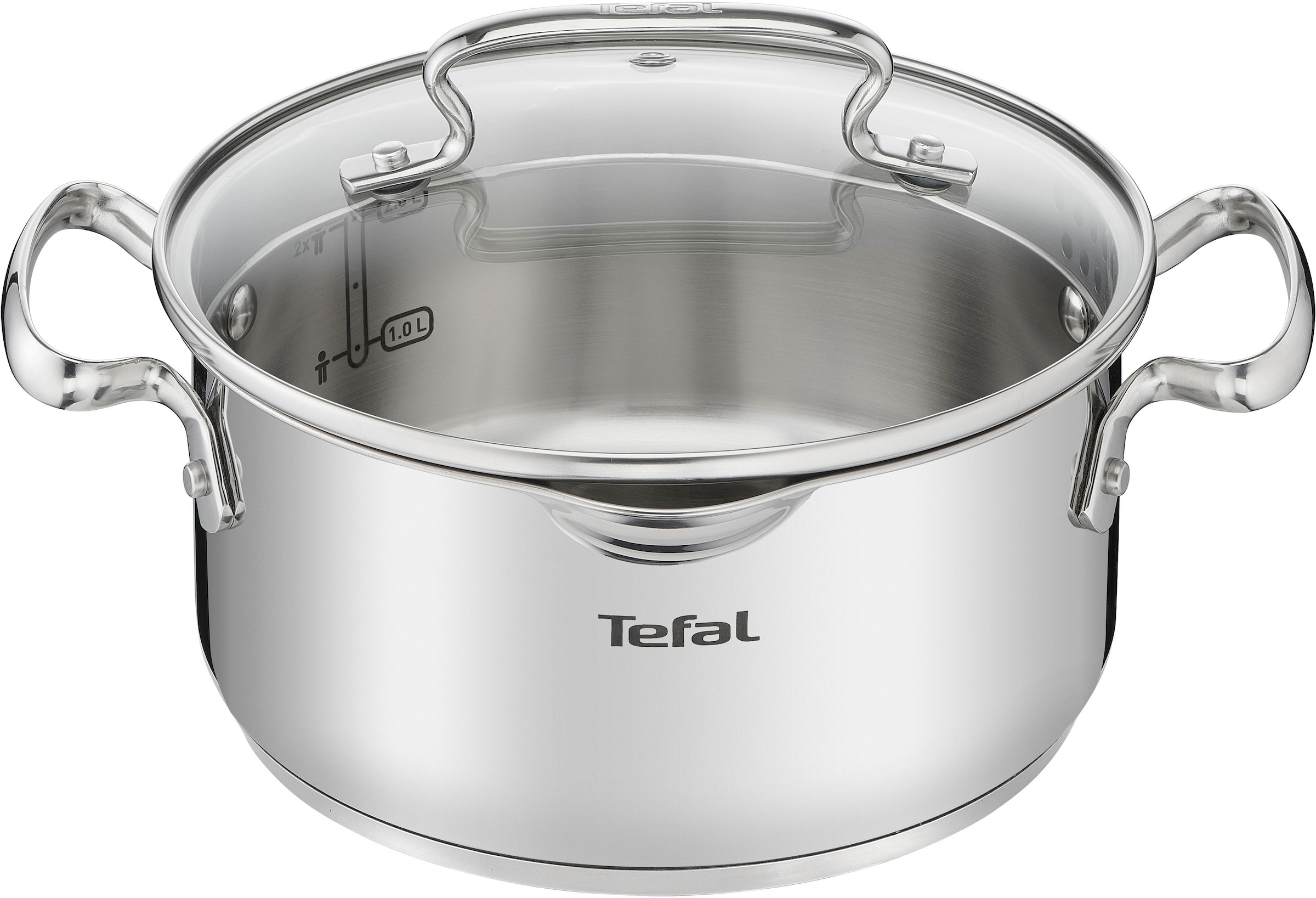 Tefal Kochtopf »Duetto+« Edelstahl 18/10