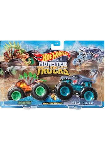 Hot Wheels Spielzeug-Auto »Monster Trucks Double Demolition 2er-Pack« kaufen