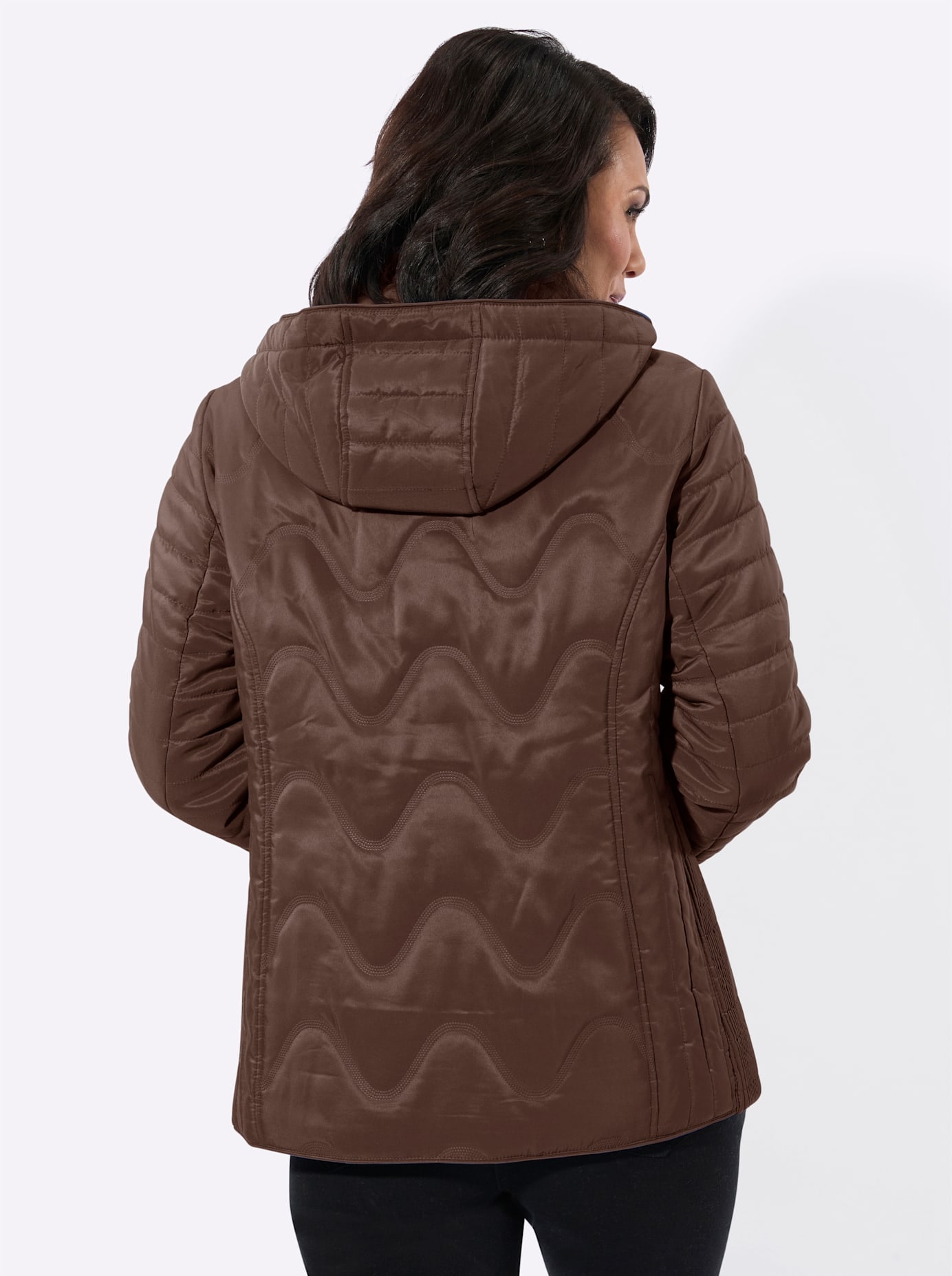 Casual Looks Steppjacke mit Kapuze