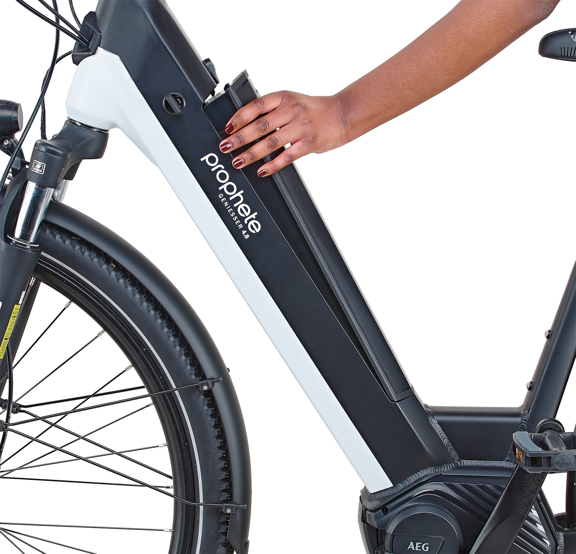 Prophete »Geniesser 4.8« 7 Gang Shimano Nexus Schaltwerk Nabenschaltung Mittelmotor 250 W Pedelec, Elektrofahrrad für Damen u. Herren