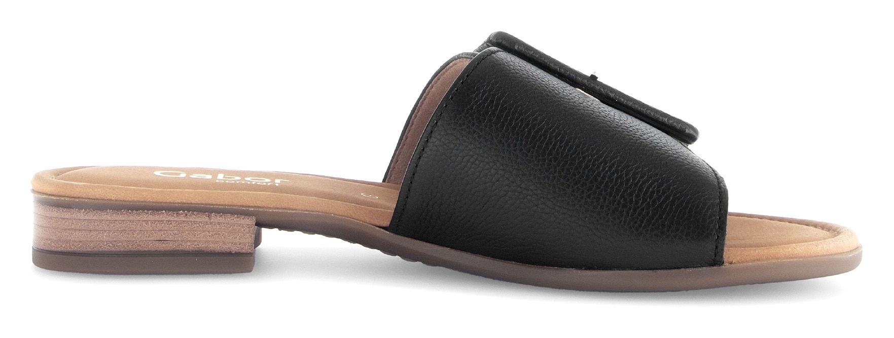 Gabor Pantolette »RHODOS«, Blockabsatz, Sommerschuh, Komfortschuh in Weite G (= weit)