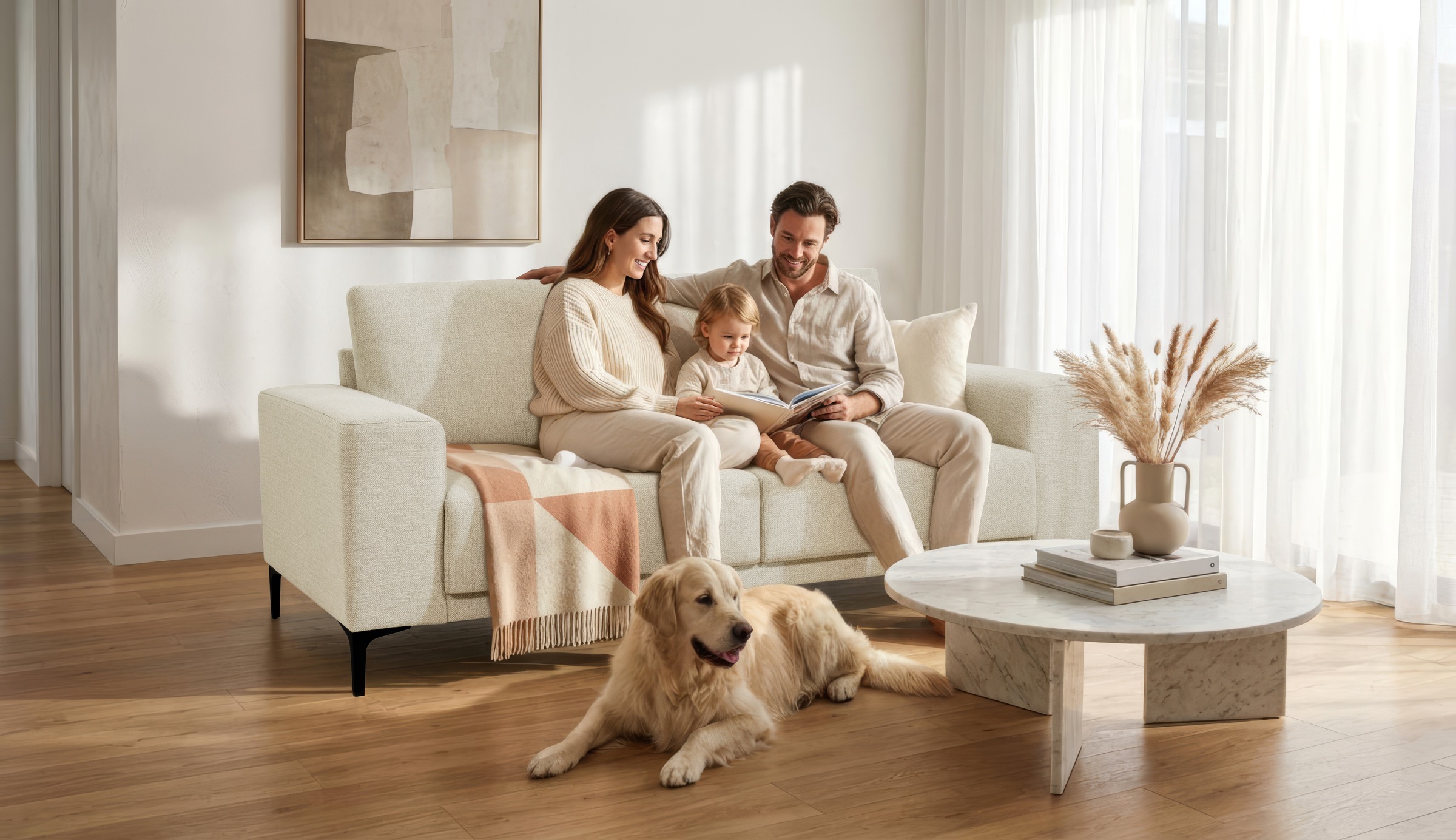 OTTO home 2-Sitzer »Xander« Breite 164 cm, Webstoff, Soft-Touch Chenille, schwarze Metallfüße