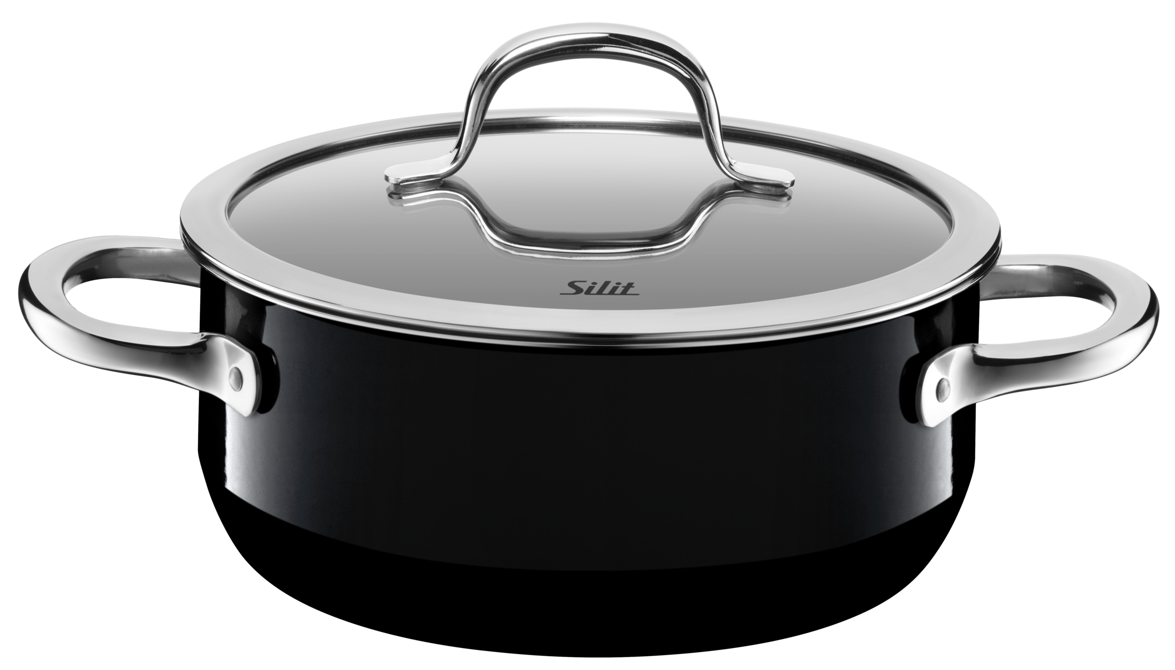 WMF 21.0129.7116 Kochtopf Rund Schwarz