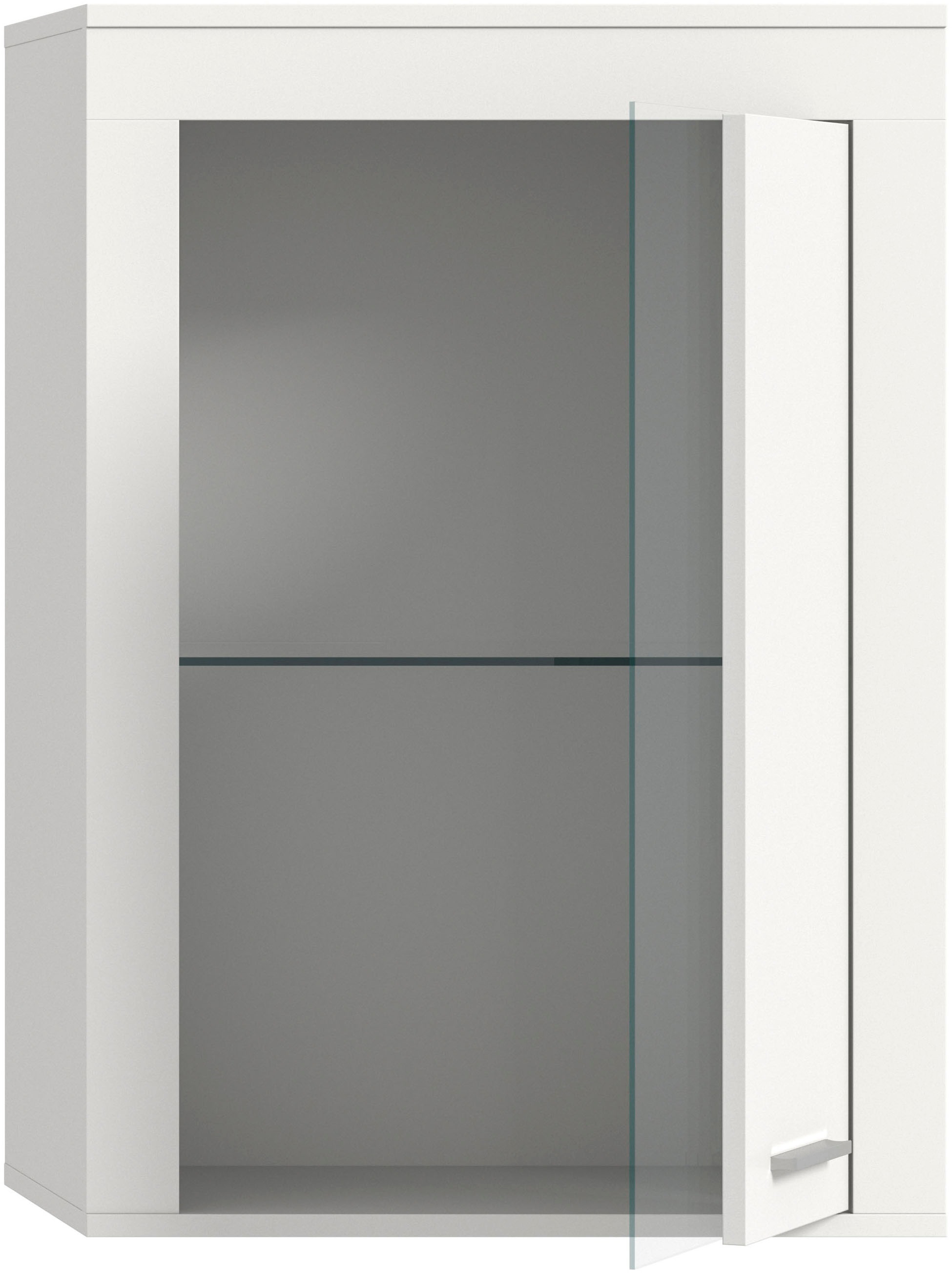 INOSIGN Vitrine »Aosta, Breite 60 cm, stehend oder hängend, in verschiedenen Farben«, Türanschlag wechselbar, 1 Glaseinlegeboden, Hängeeitrine, Standvitrine