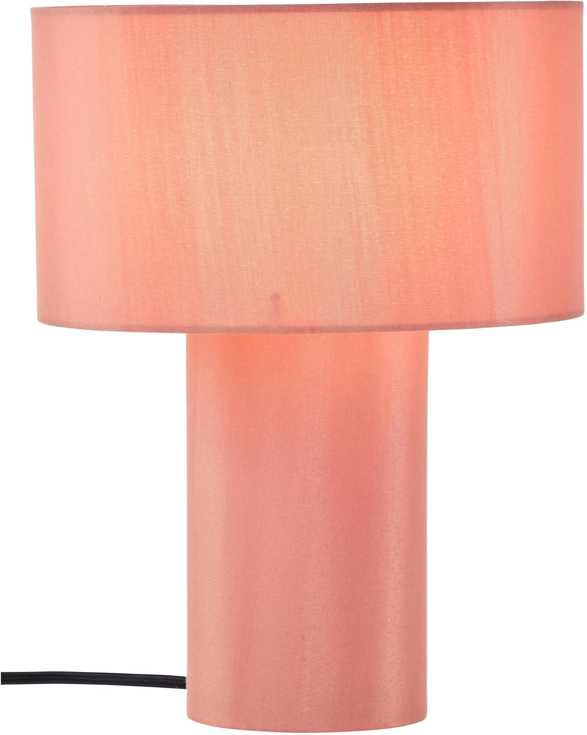 my home Tischleuchte »Alrik - Lampe mit Stoffschirm«, 1 flammig, Höhe 30 cm, Ø 23 cm, E14, Textil, Kinderzimmer; Kinderlampe