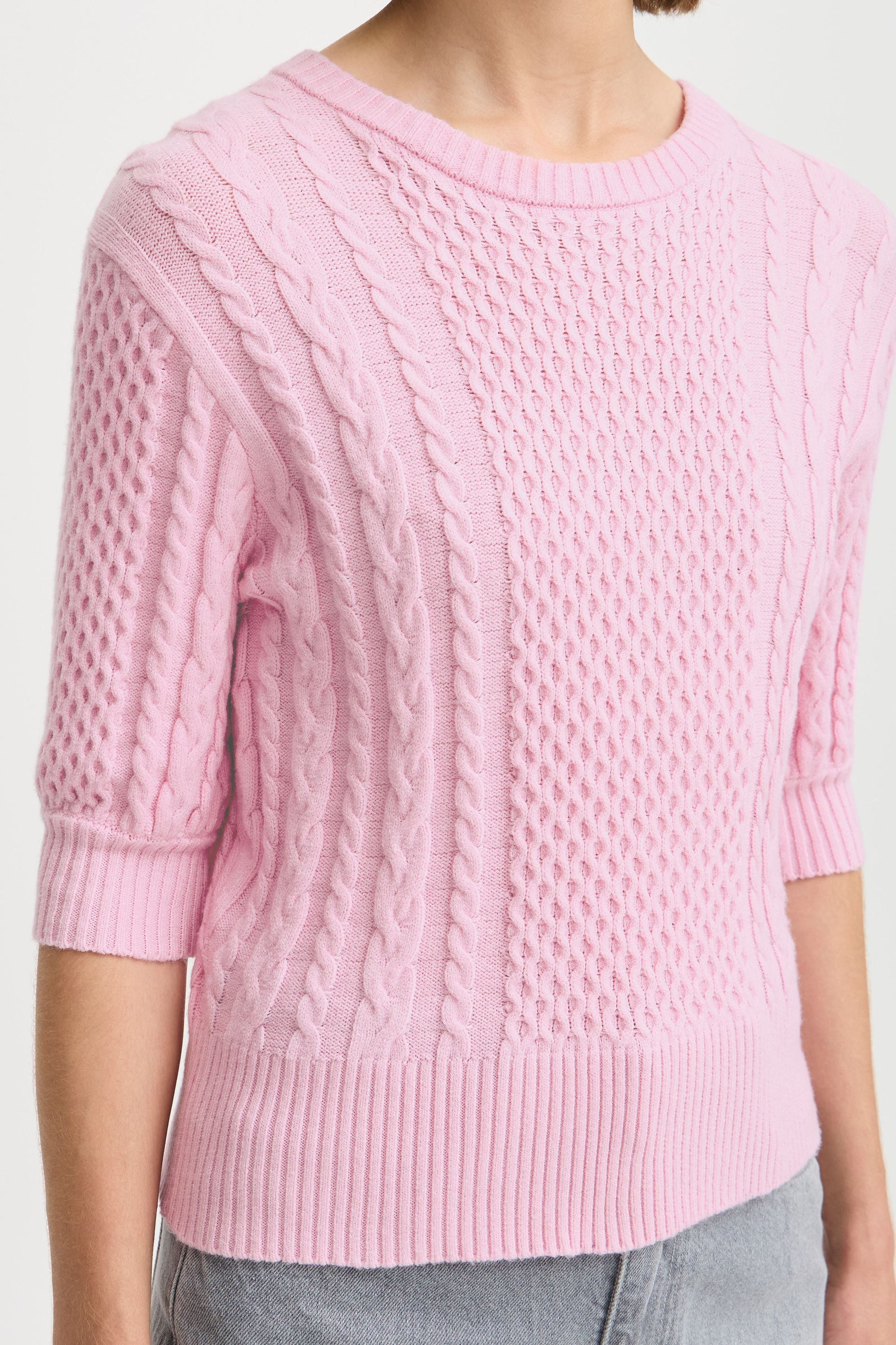 b.young Strickpullover »Strickpullover BYNIBE SS JUMPER -«