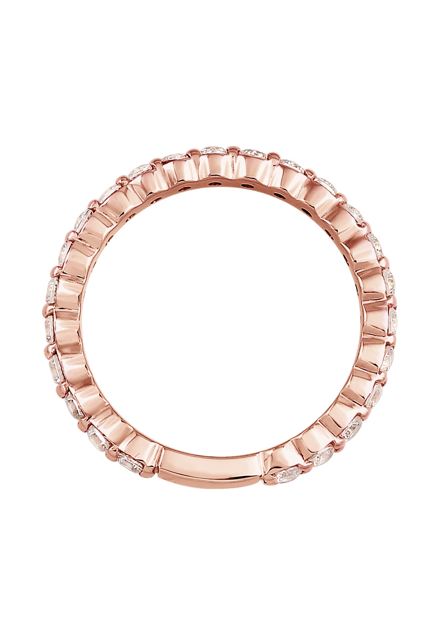 Elli Silberring »Ring Memoire Eternity Zirkonia Funkelnd 925 Silber«