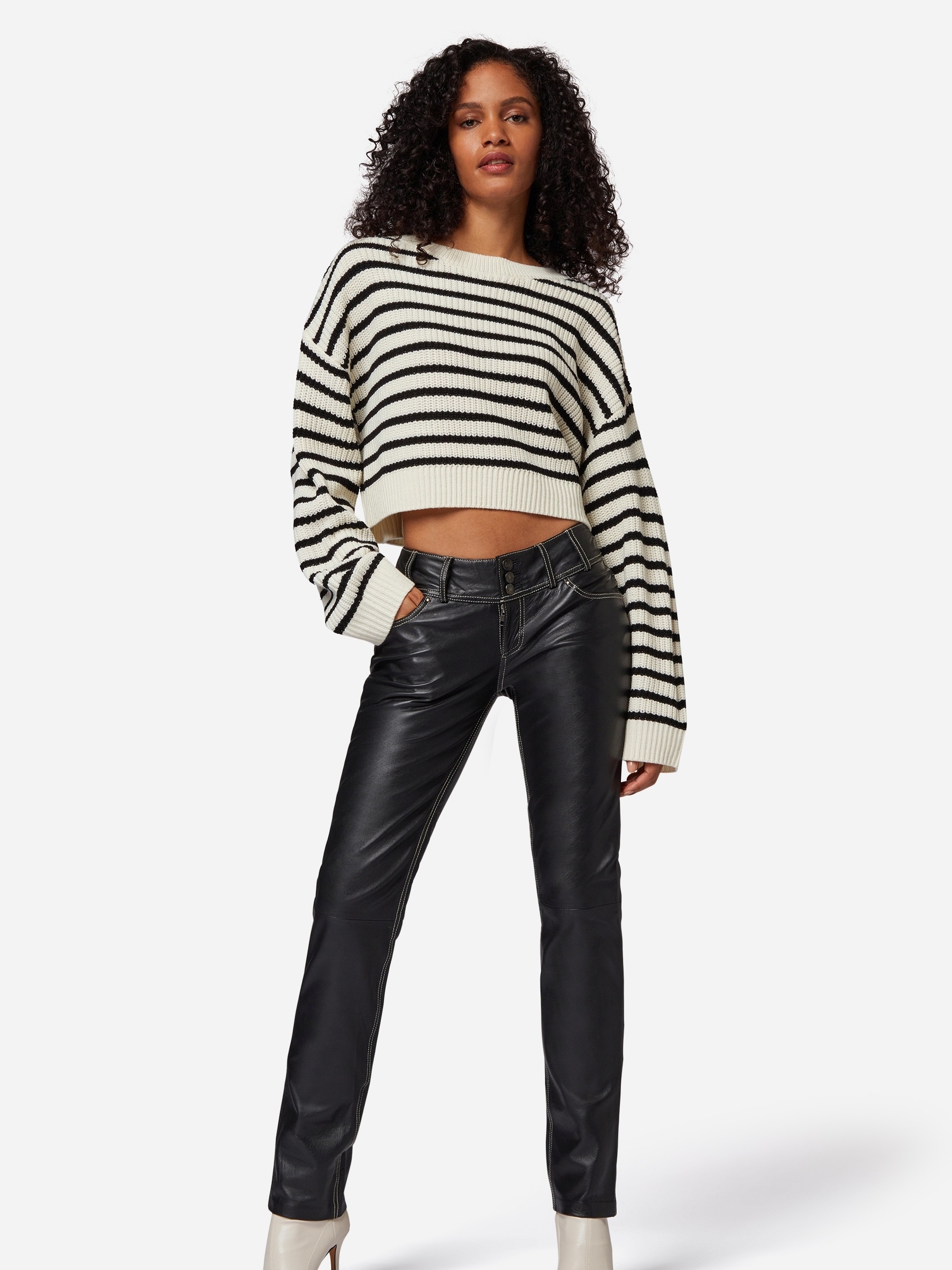 RICANO Lederhose »Lederhose Skinny Pant«  Handgefertigt aus echtem Leder