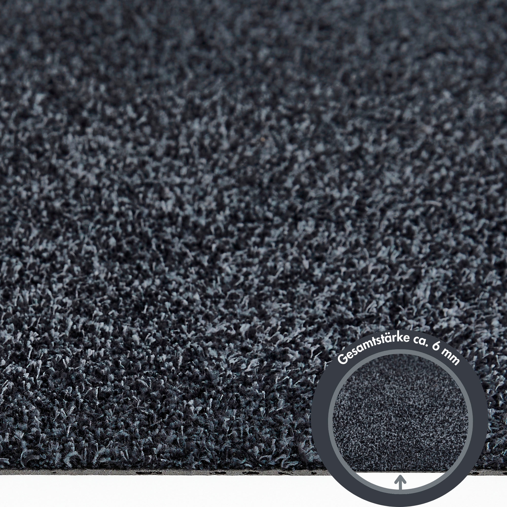 Andiamo Fußmatte »Samson, Made in Netherlands«, rechteckig, 6 mm Höhe, Schmutzfangmatte, waschbar, rutschhemmend, auch als 2er Set erhältlich