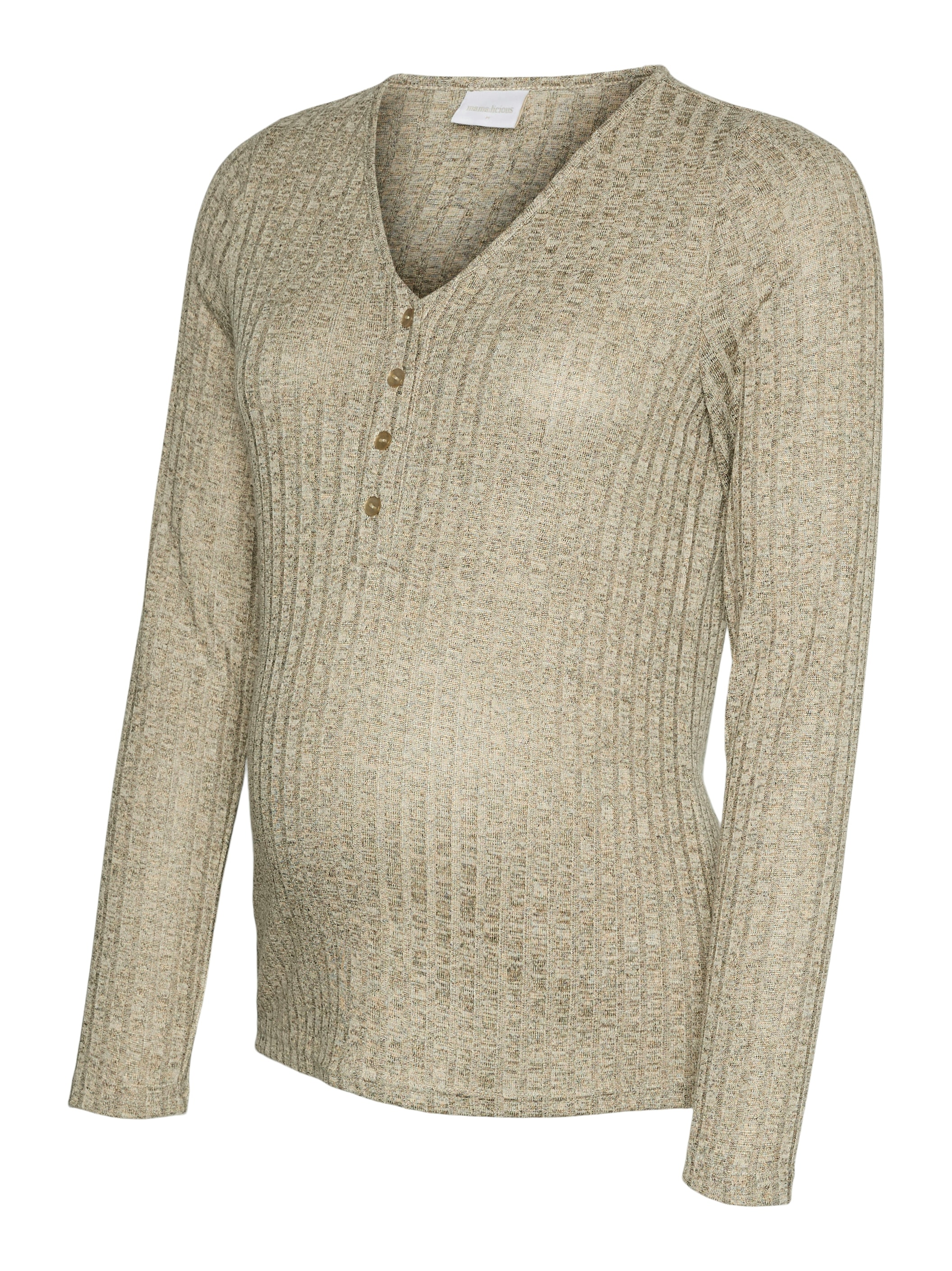 Mamalicious Umstandsshirt »MLPAMMIE LIA LS JRS TOP 2F NOOS«