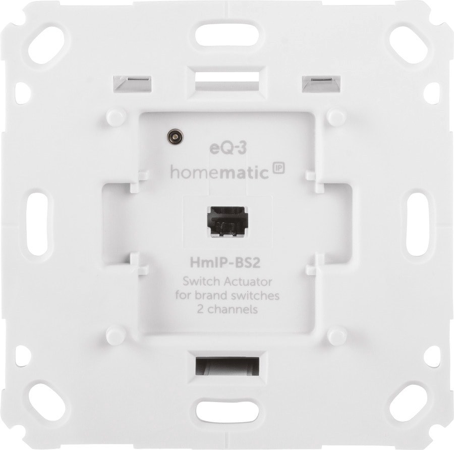 Homematic IP Smart-Home-Zubehör »Schaltaktor für Markenschalter – 2-fach«