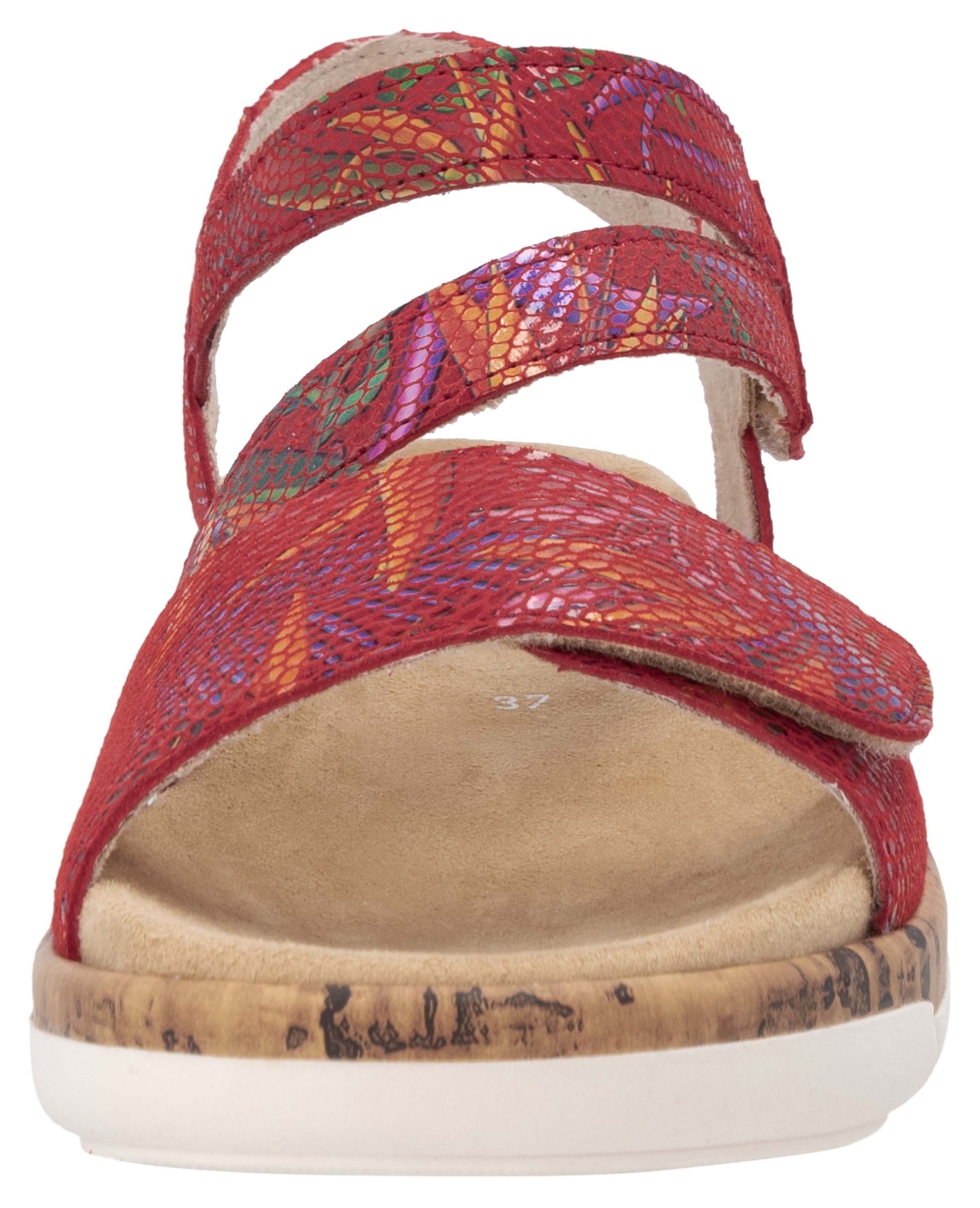 Remonte Keilsandalette, Sommerschuh, Klettschuh, Riemchensandale mit Softfußbett
