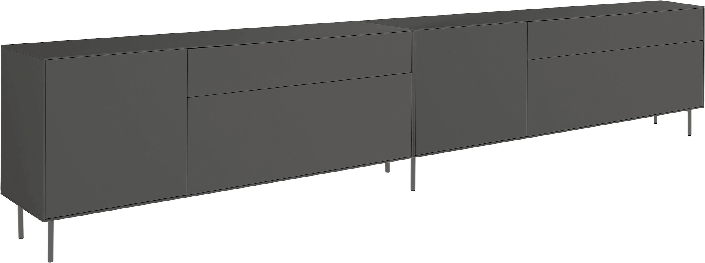LeGer Home by Lena Gercke Lowboard »Essentials«, (2 St.), Breite: 334cm, MDF