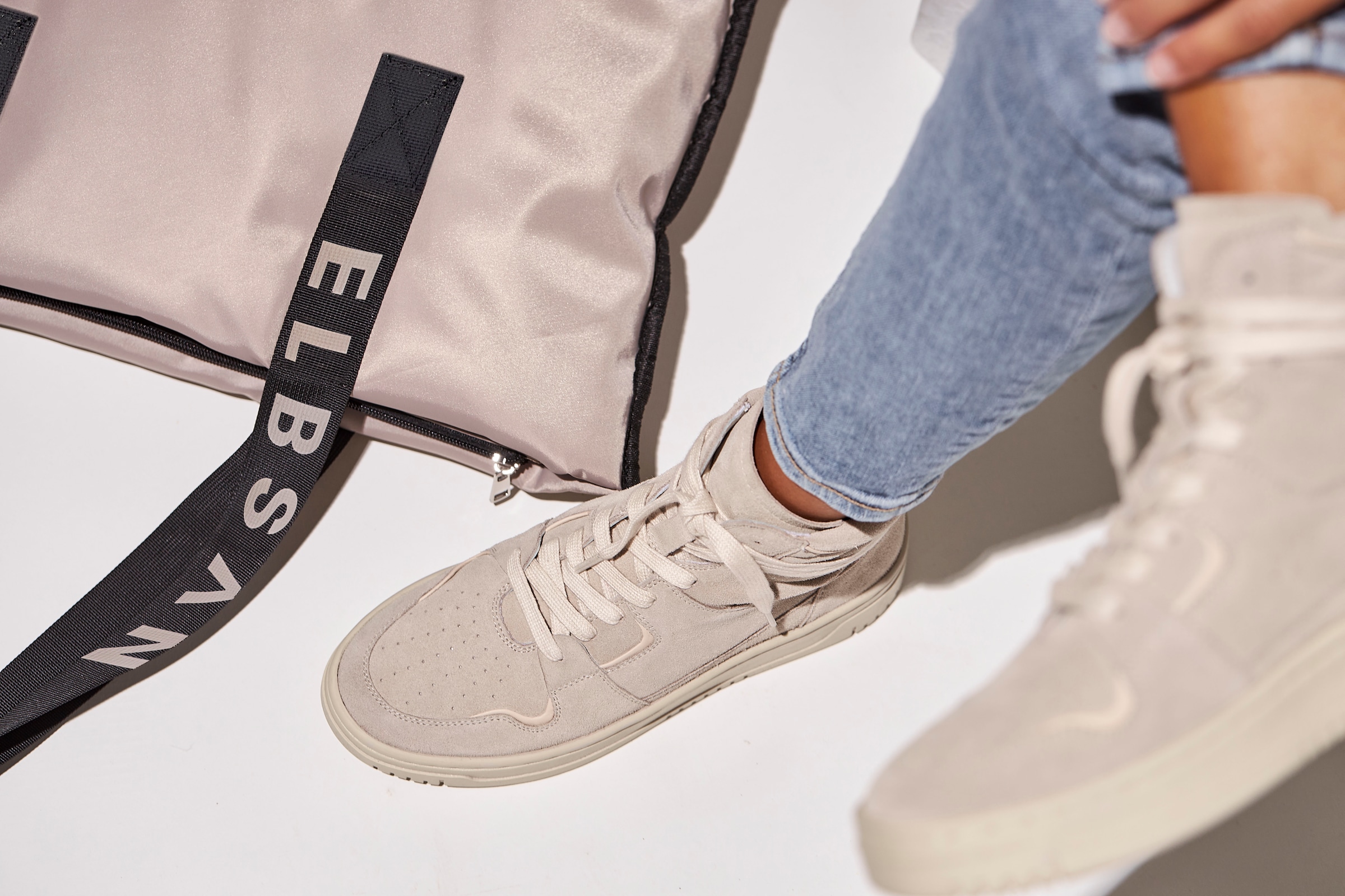 Elbsand Shopper »Schultertasche«, große Handtasche, Henkeltasche, Tragetasche, Badetasche VEGAN