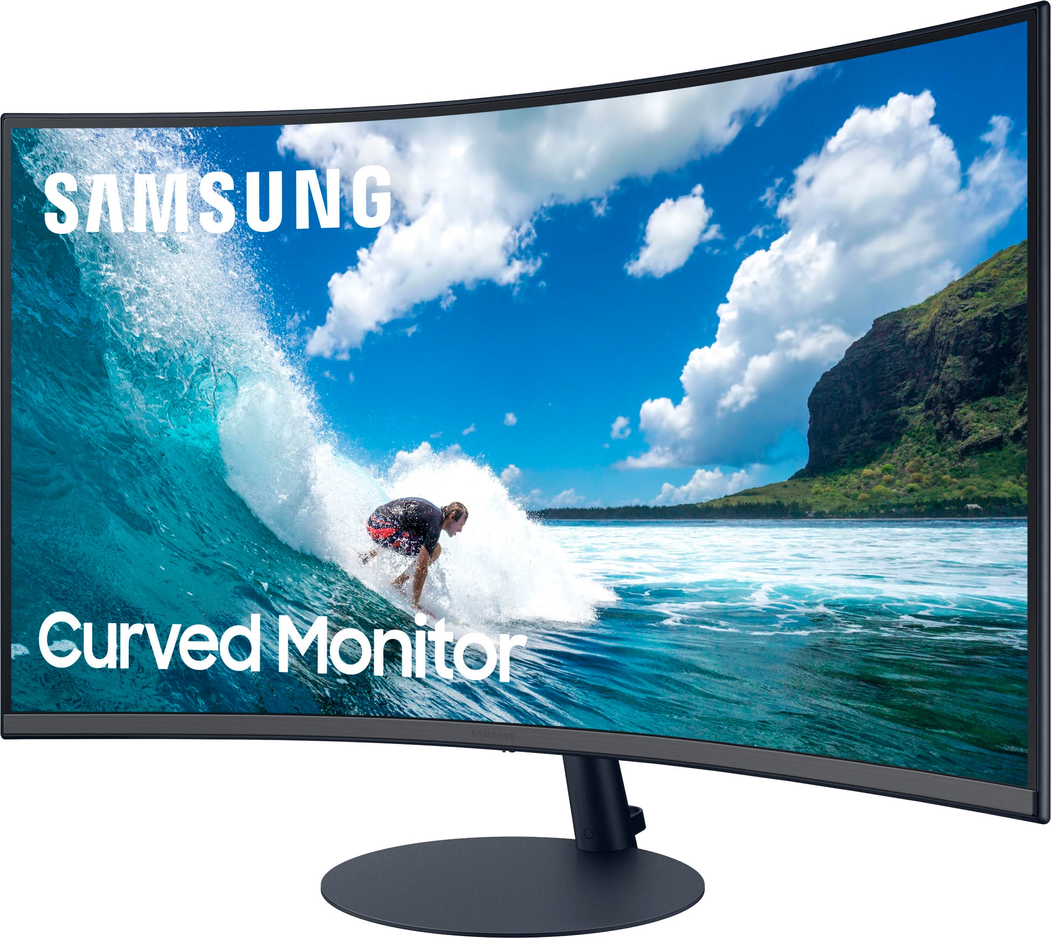 Samsung Curved-Gaming-LED-Monitor »C32T550FDR«, 80 cm/32 Zoll, 1920 x 1080 px, Full HD, 4 ms Reaktionszeit, 75 Hz