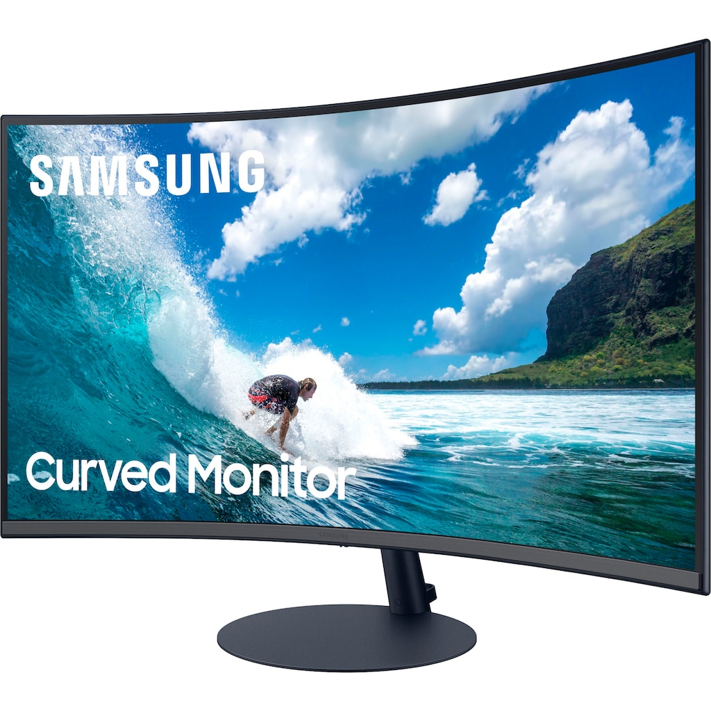 Samsung Curved-Gaming-LED-Monitor »C32T550FDR«, 80 cm/32 Zoll, 1920 x 1080 px, Full HD, 4 ms Reaktionszeit, 75 Hz