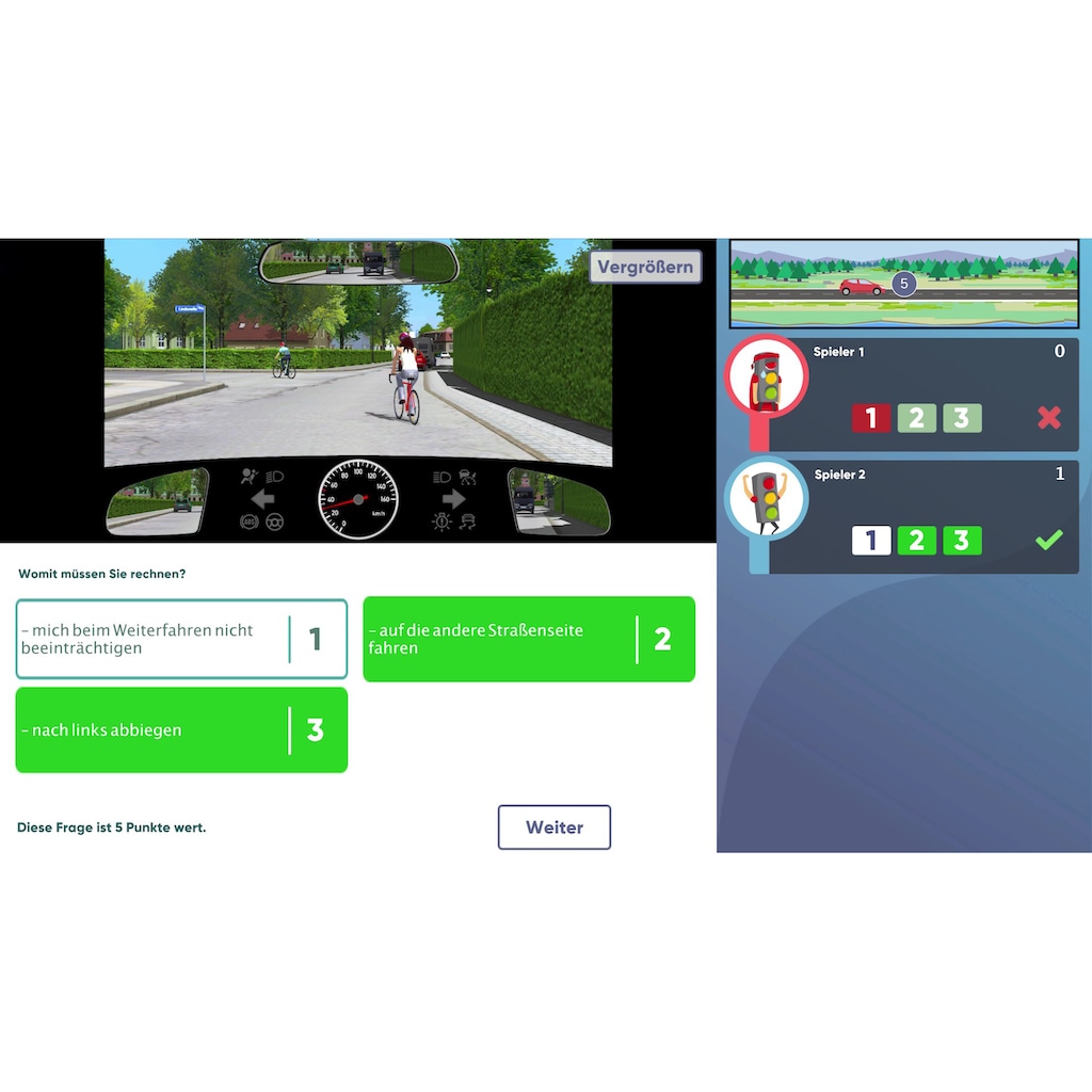 Astragon Spielesoftware »Bestanden! Dein Weg zum Führerschein«, Nintendo Switch