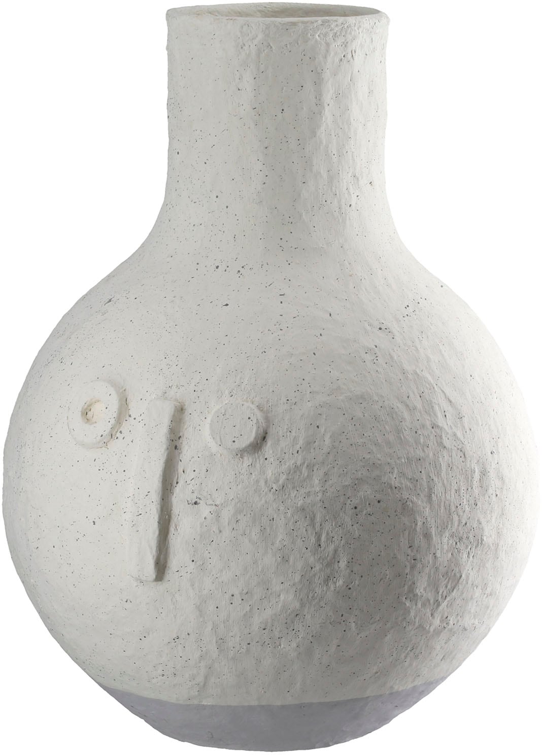 Casablanca by Gilde Tischvase »Vase bauchig Belém creme H. 31 cm«