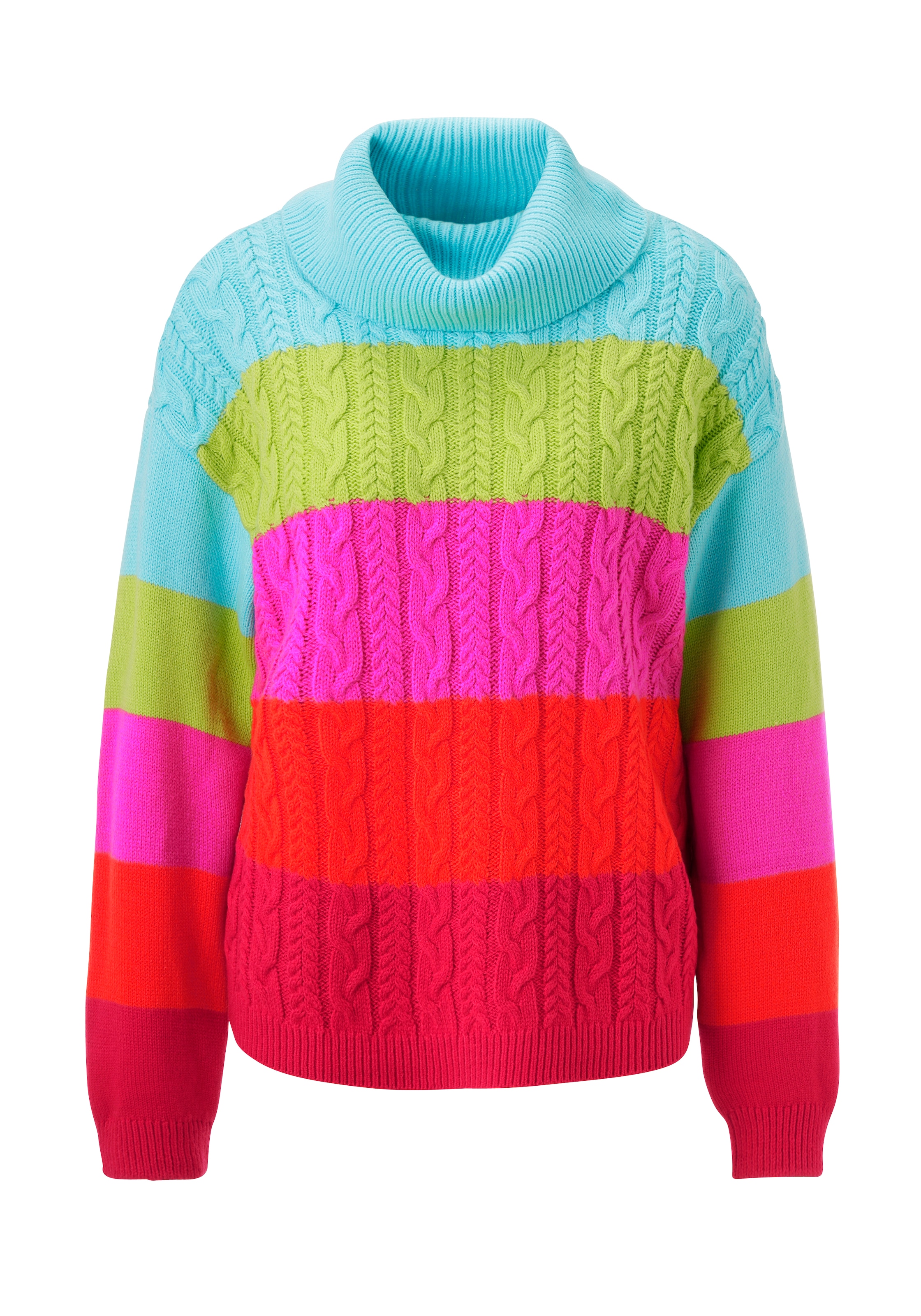 Aniston CASUAL Strickpullover in farbenfroher oder gedeckteren Farbkombination