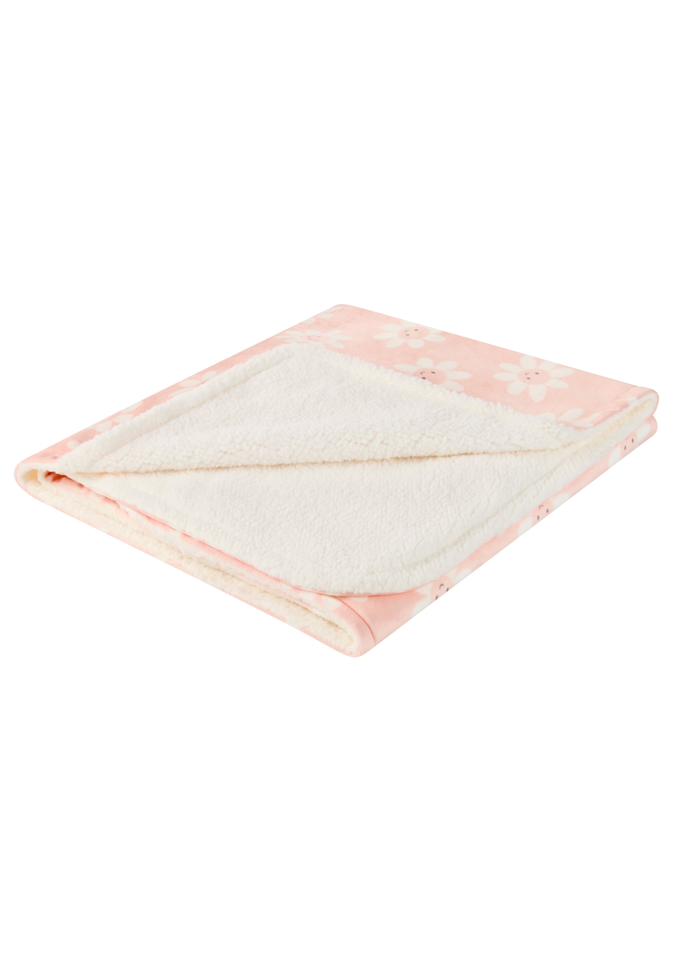 HUGGIES babywear Babydecke »HGHG PLUSH BLANKET«, supersoft, mit süßem Blumenmotiv