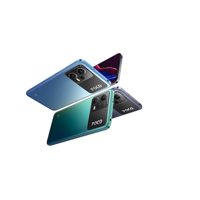 Xiaomi Smartphone »POCO X5 5G 6GB+128GB«, Grün, 16,9 cm/6,67 Zoll, 128 GB  Speicherplatz, 48 MP Kamera ➥ 3 Jahre XXL Garantie | UNIVERSAL