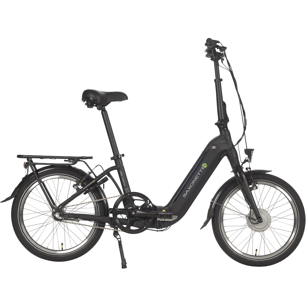 SAXONETTE E-Bike »Compact Comfort Plus«, 3 Gang, Frontmotor 250 W, (mit Akku-Ladegerät)
