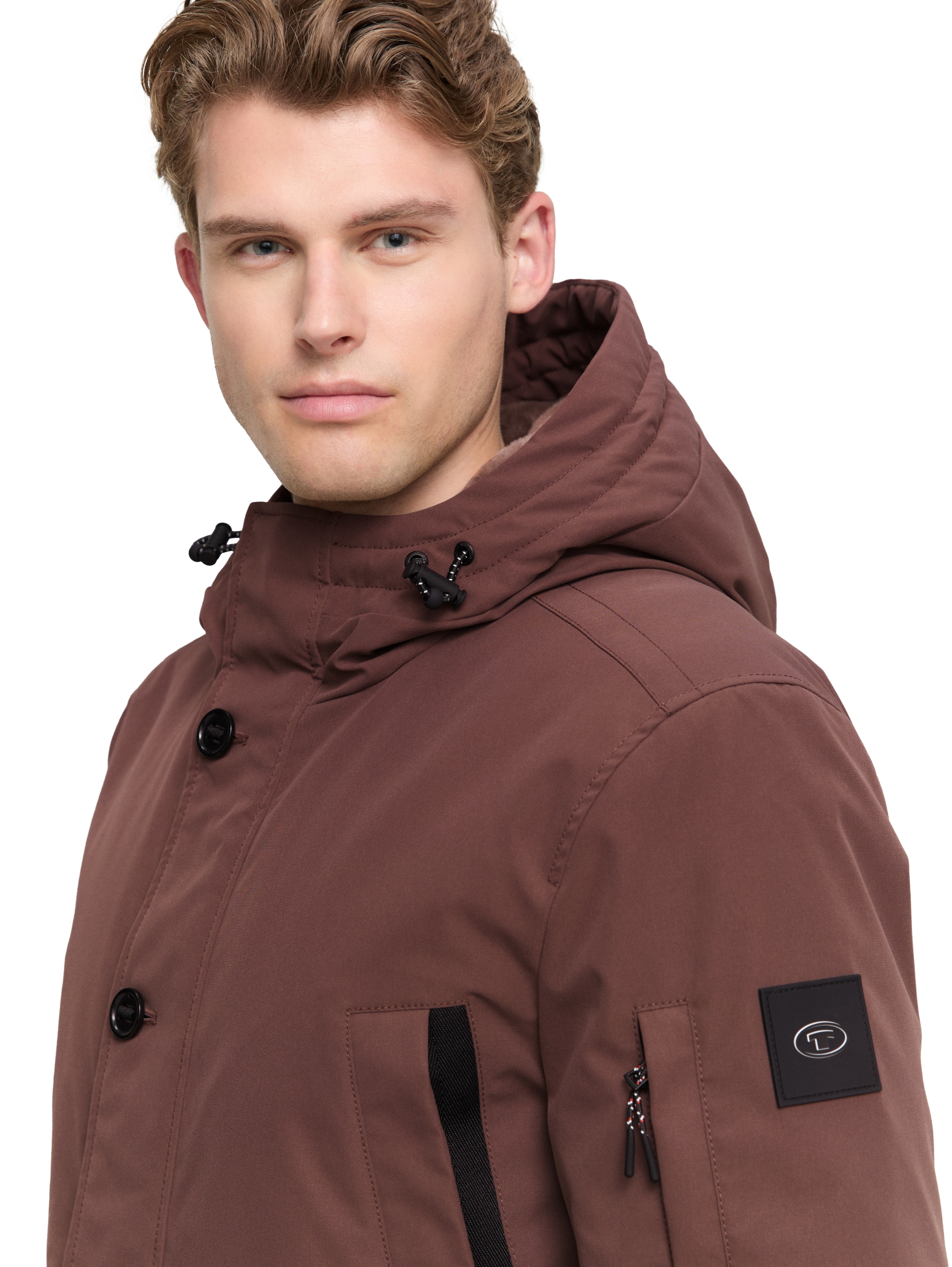 TOM TAILOR Kurzmantel mit Kapuze