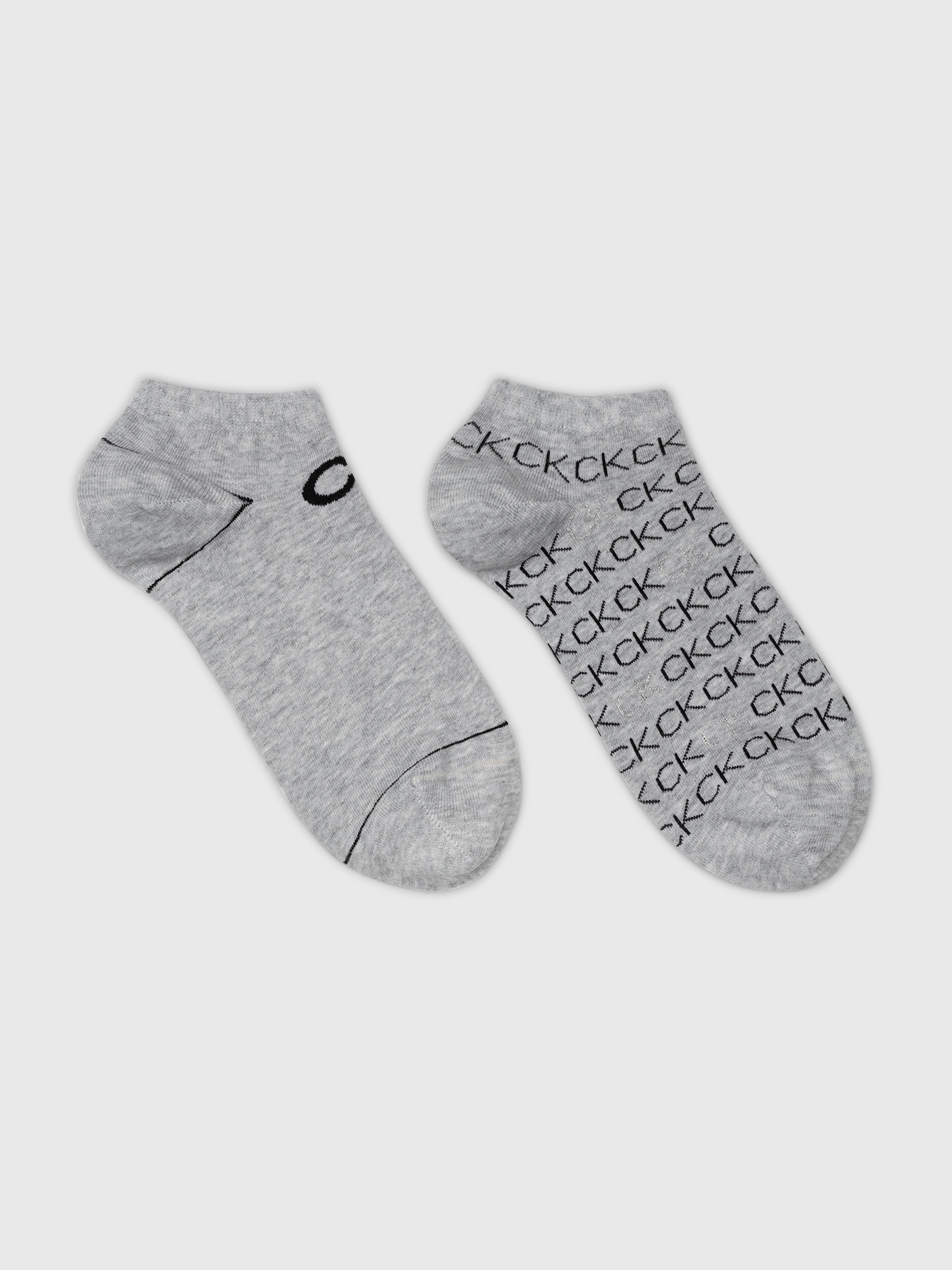 Calvin Klein Jeans Sneakersocken »CK WOMEN SNEAKER 2P ALL OVER LOGO«, (2 Paar), Einheitsgröße, flexible Passform