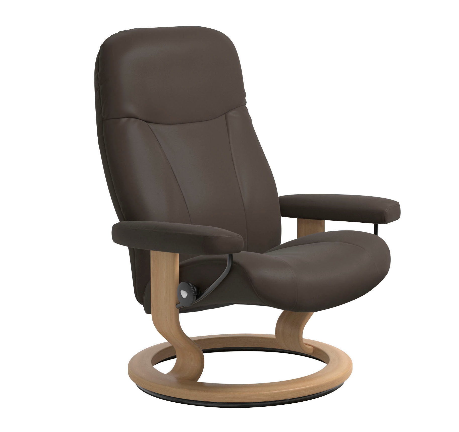 Stressless® Relaxsessel »Garda«, mit Classic Base, Größe M, Gestell Eichefarben