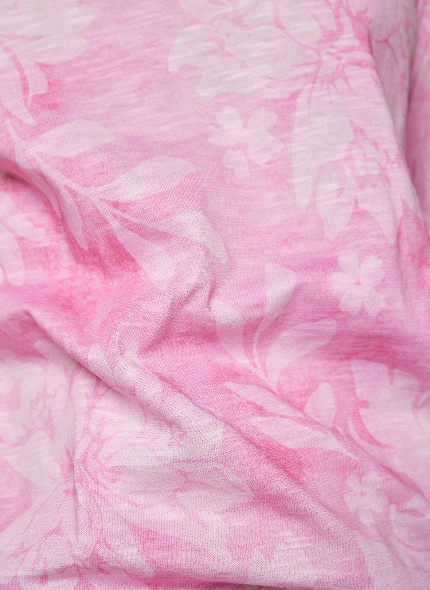Rabe Rundhalsshirt, mit floralem Muster