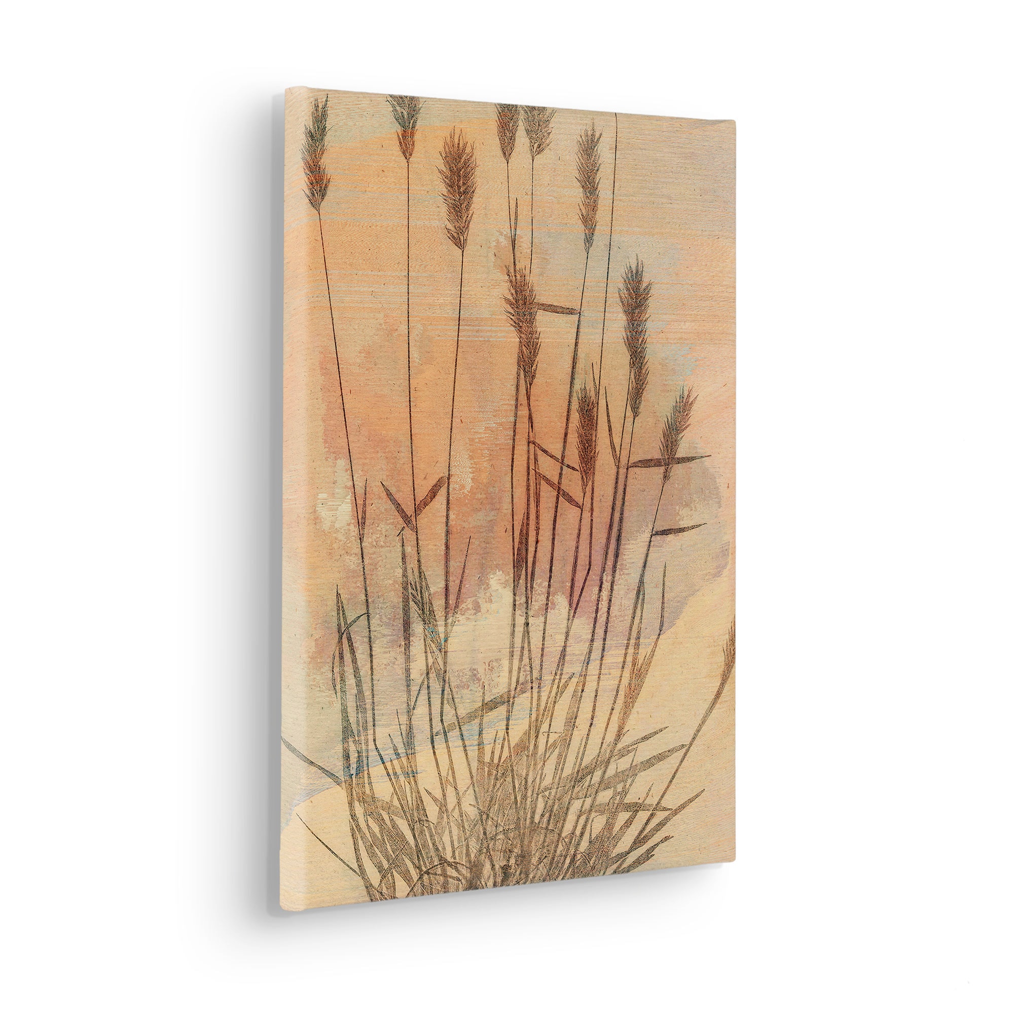 Komar Leinwandbild »Pressed Reed - Größe 30 x 40 cm«, Natur, (1 St.), Keilrahmenbild mi Echtholzrahmen