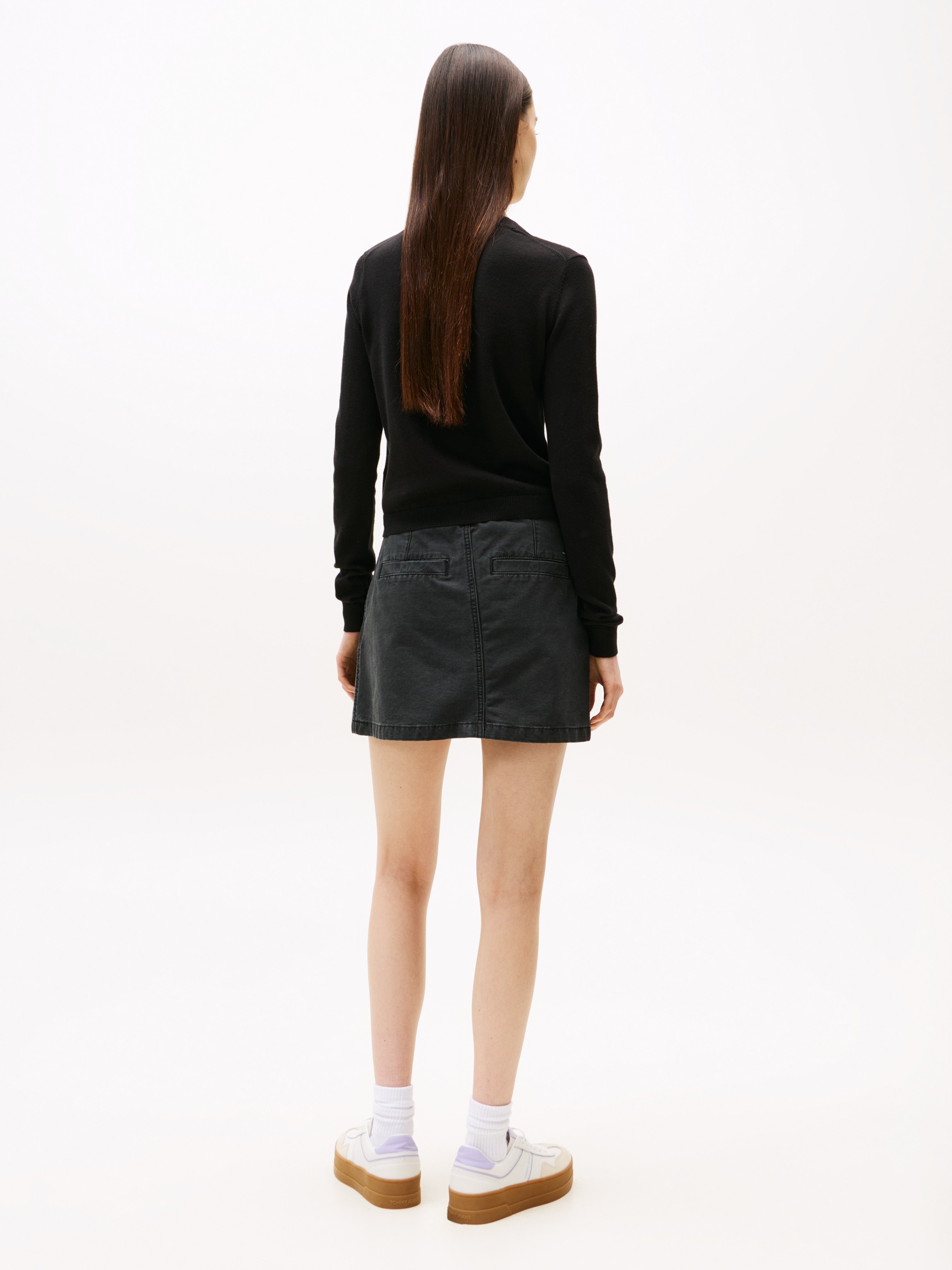 Tommy Jeans Strickjacke »TJW ESSENTIAL CREW NECK CARDIGAN«