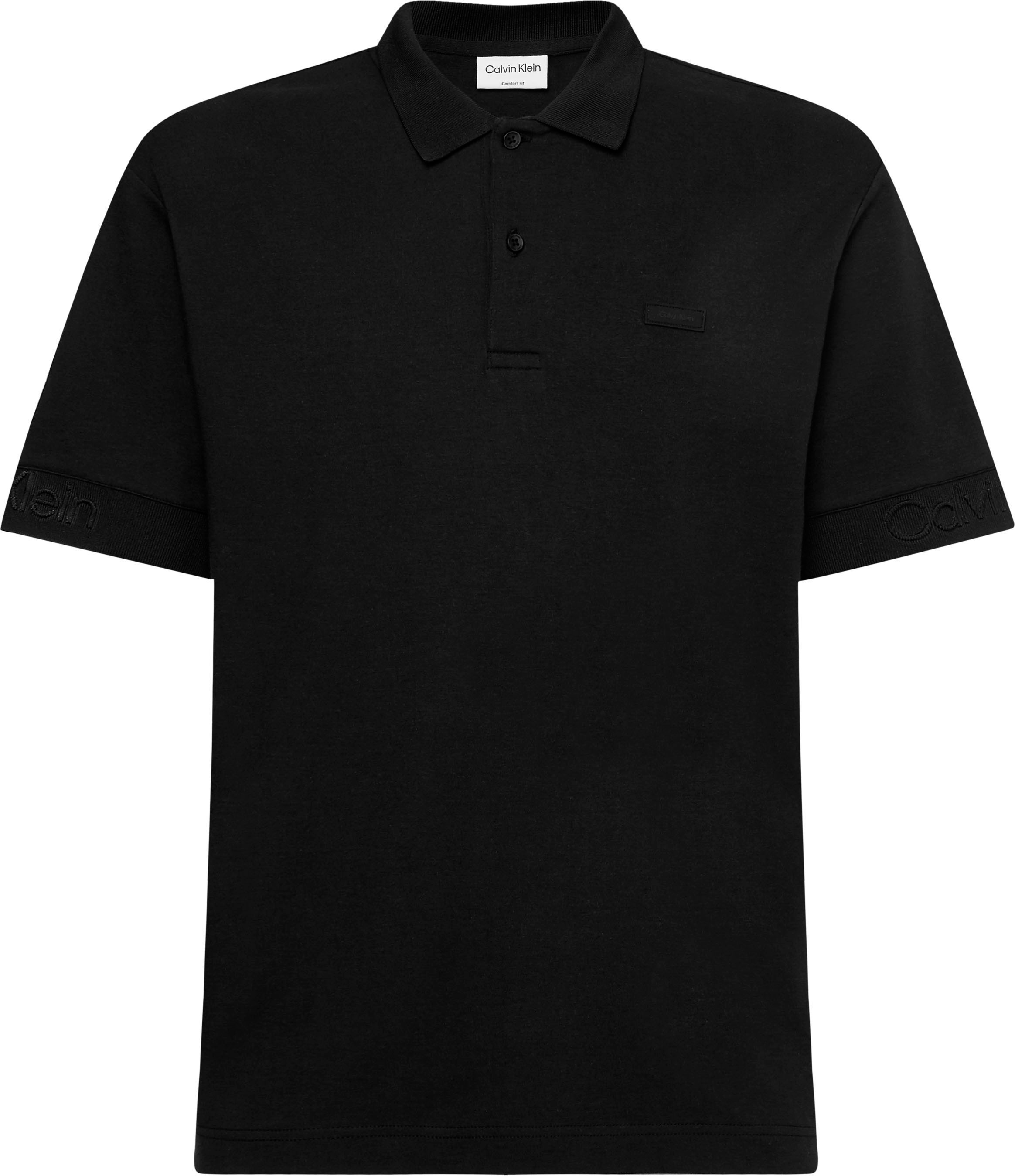 Calvin Klein Big&Tall Poloshirt »BT_EMBOSSED RIB COMFORT POLO«