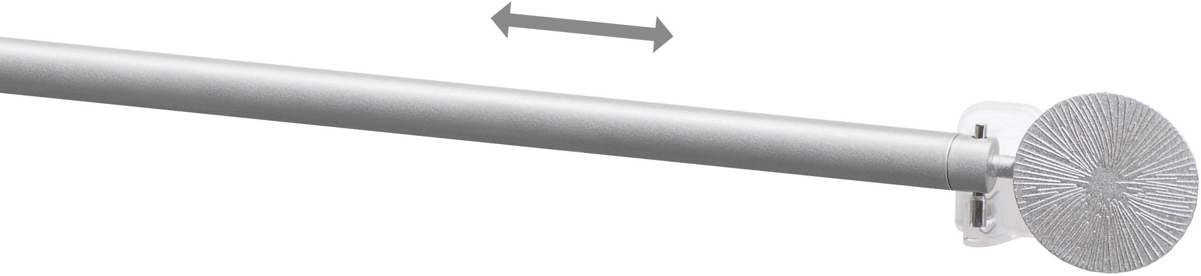 Good Life Scheibenstange »Kreis« Ø 10 mm 1 läufig-läufig ausziehbar